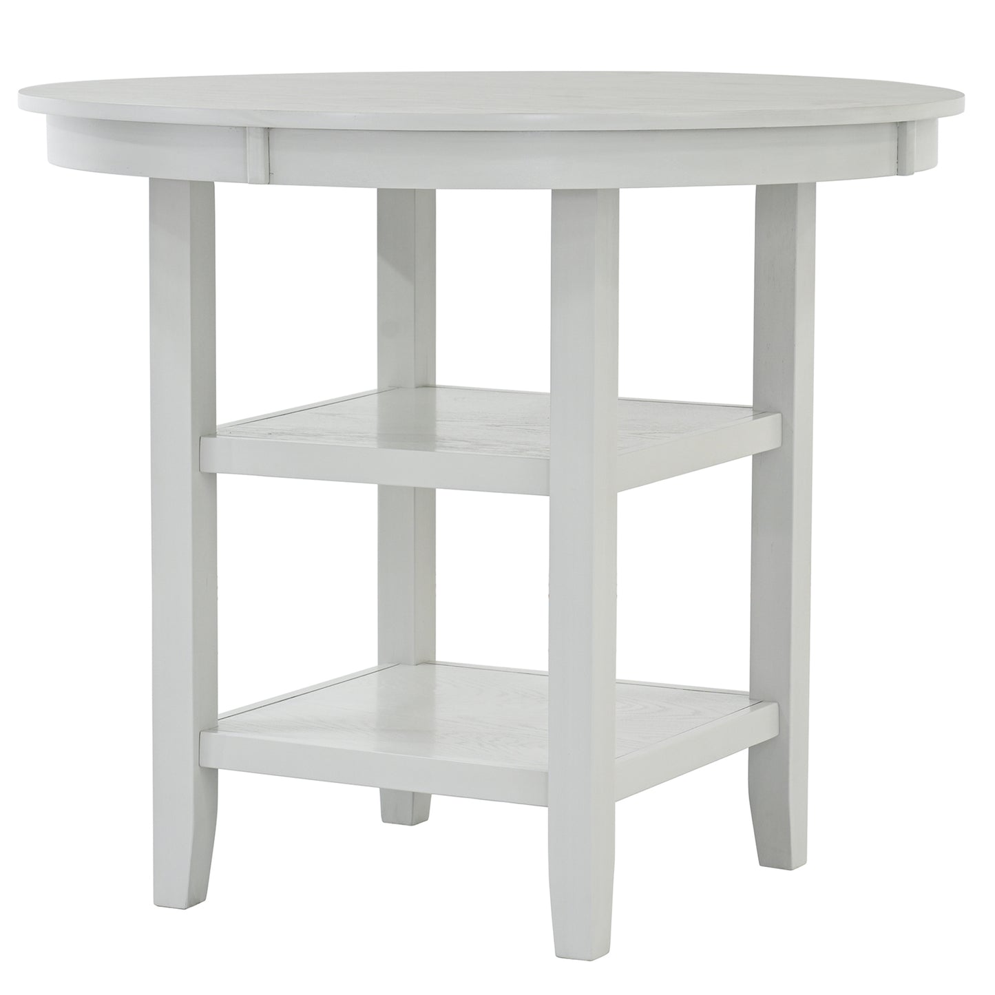 SAMUEL-5PC PUB SET-WHITEWASH