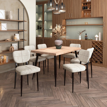 Zeke & Vesta 7PC Dining Set