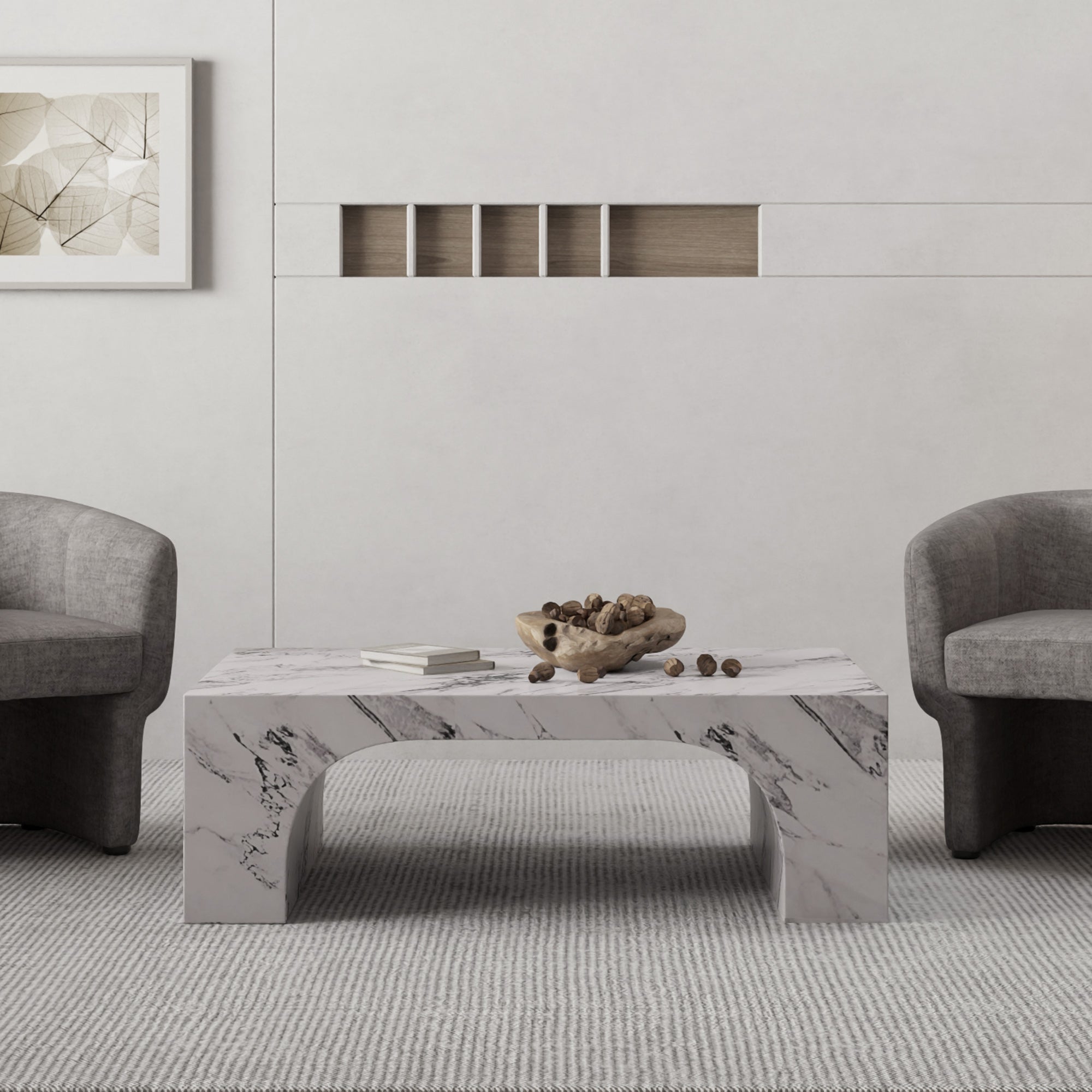 Atticus Coffee Table Bulgari White