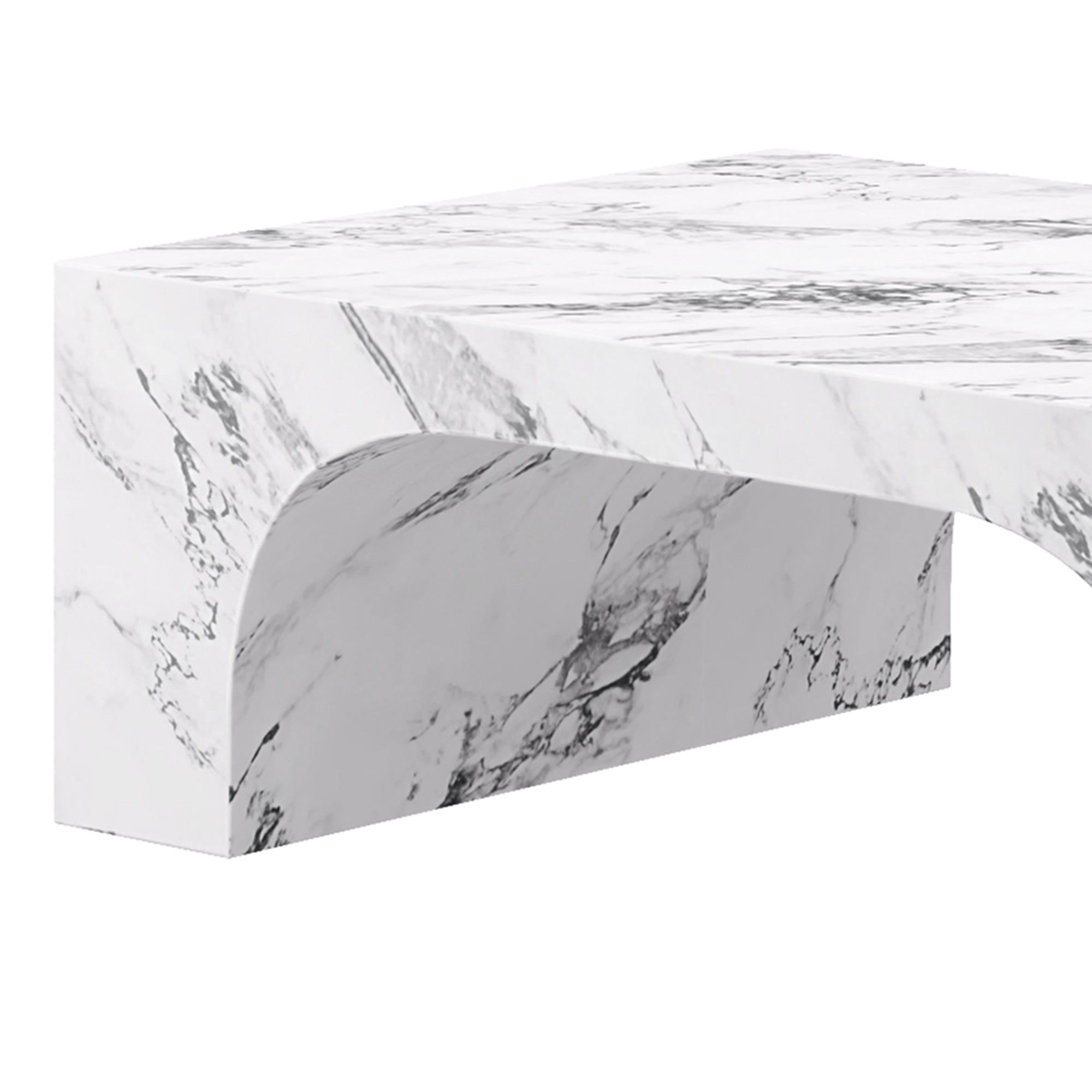 Atticus Coffee Table Bulgari White