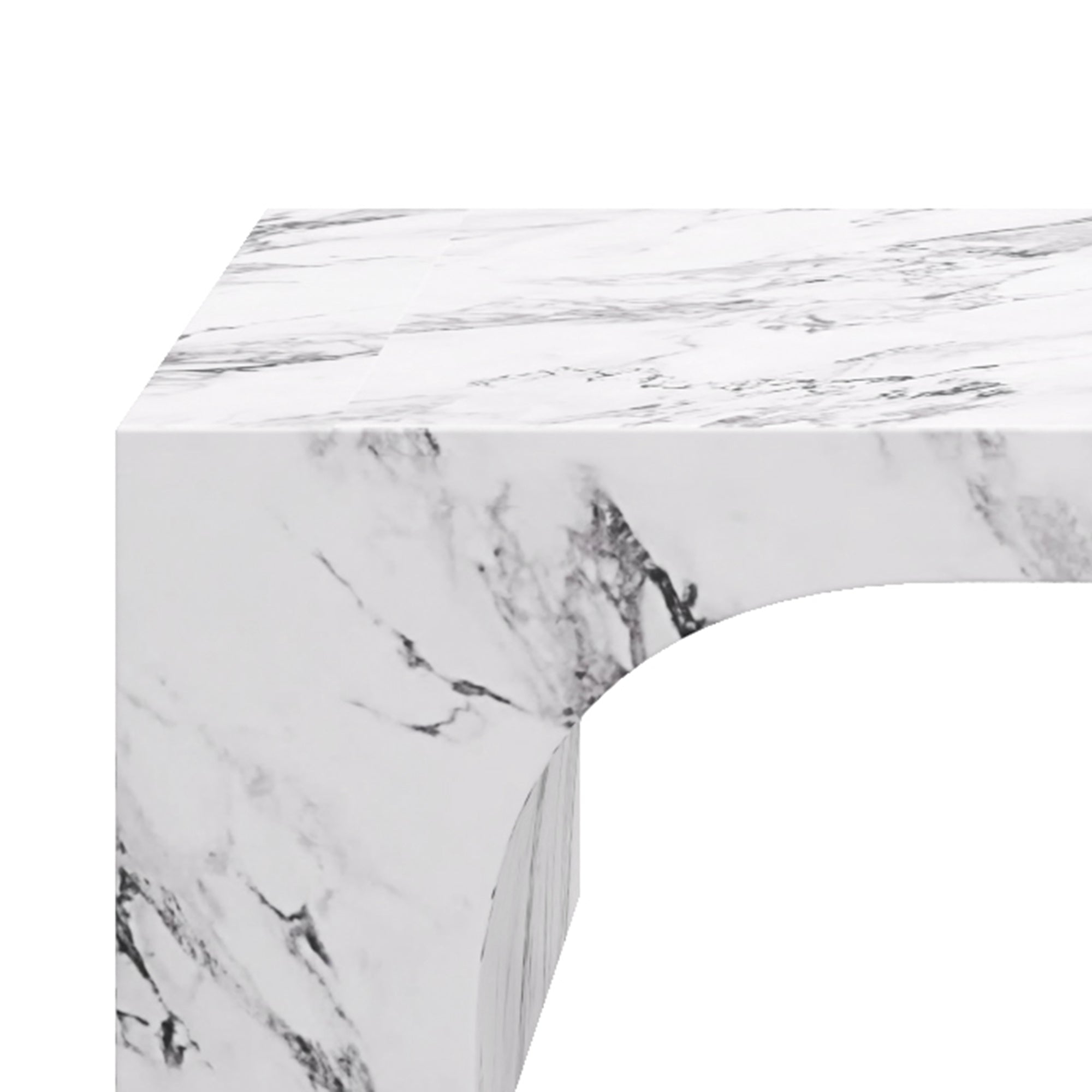 Atticus Coffee Table Bulgari White