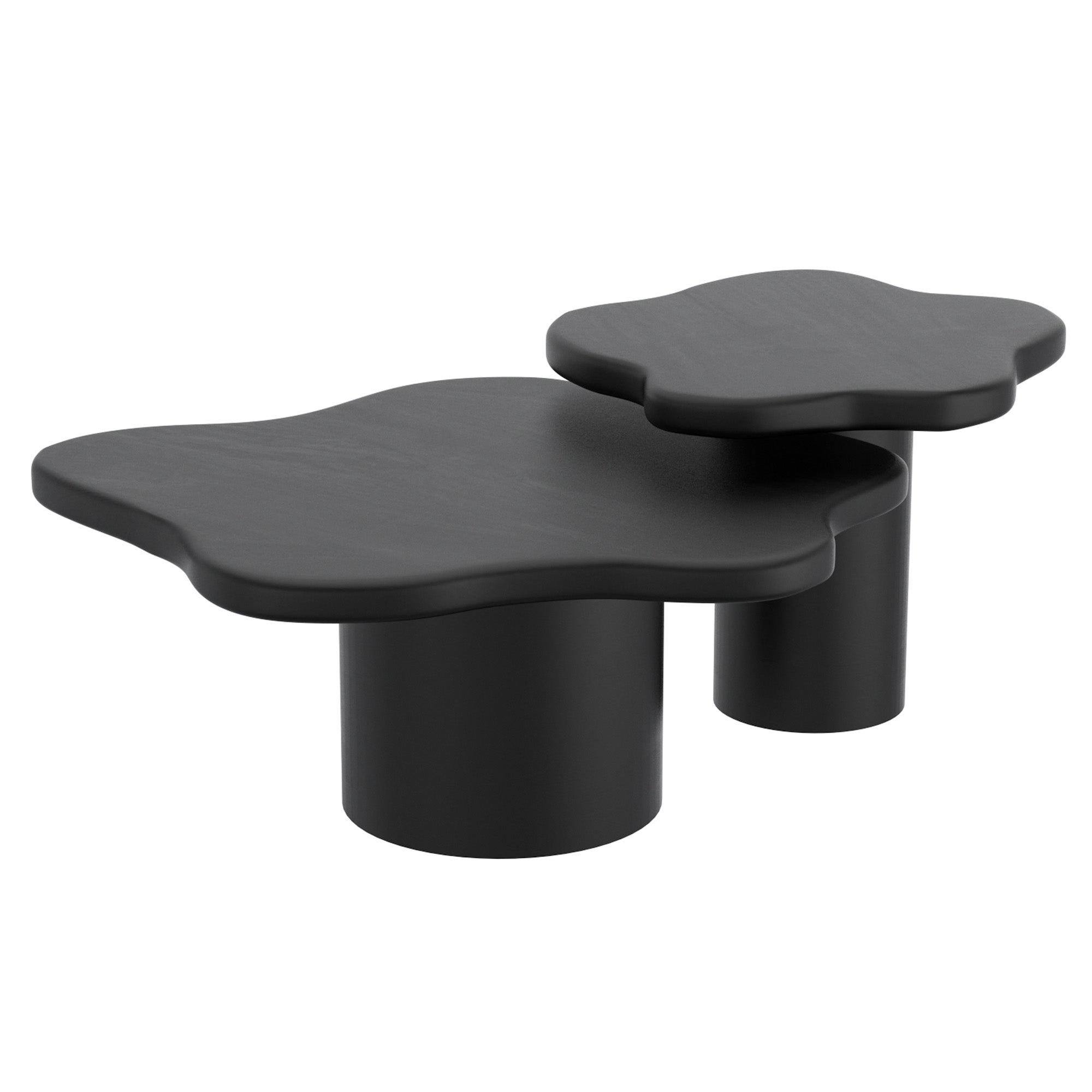 Mayal Coffee Table Set Black