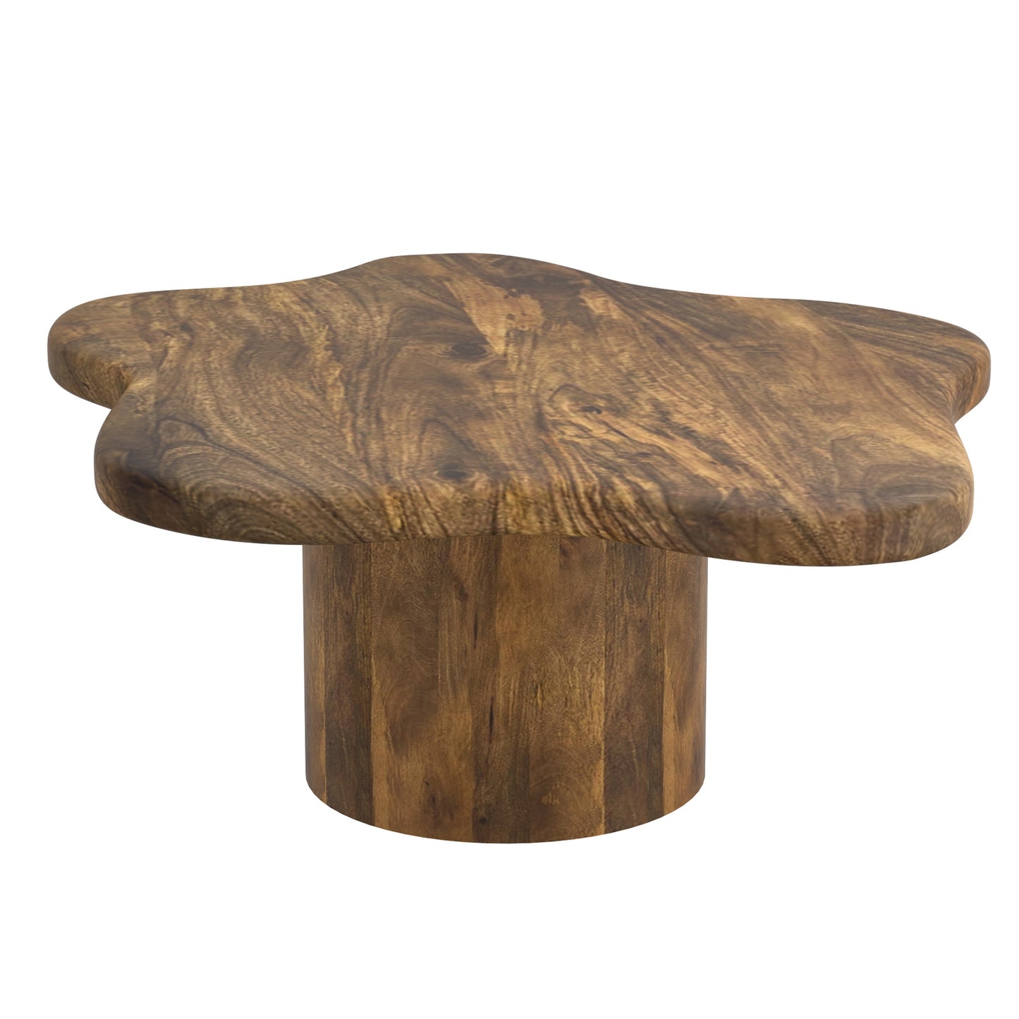 MAYAL-2PC COFFEE TABLE SET-WALNUT