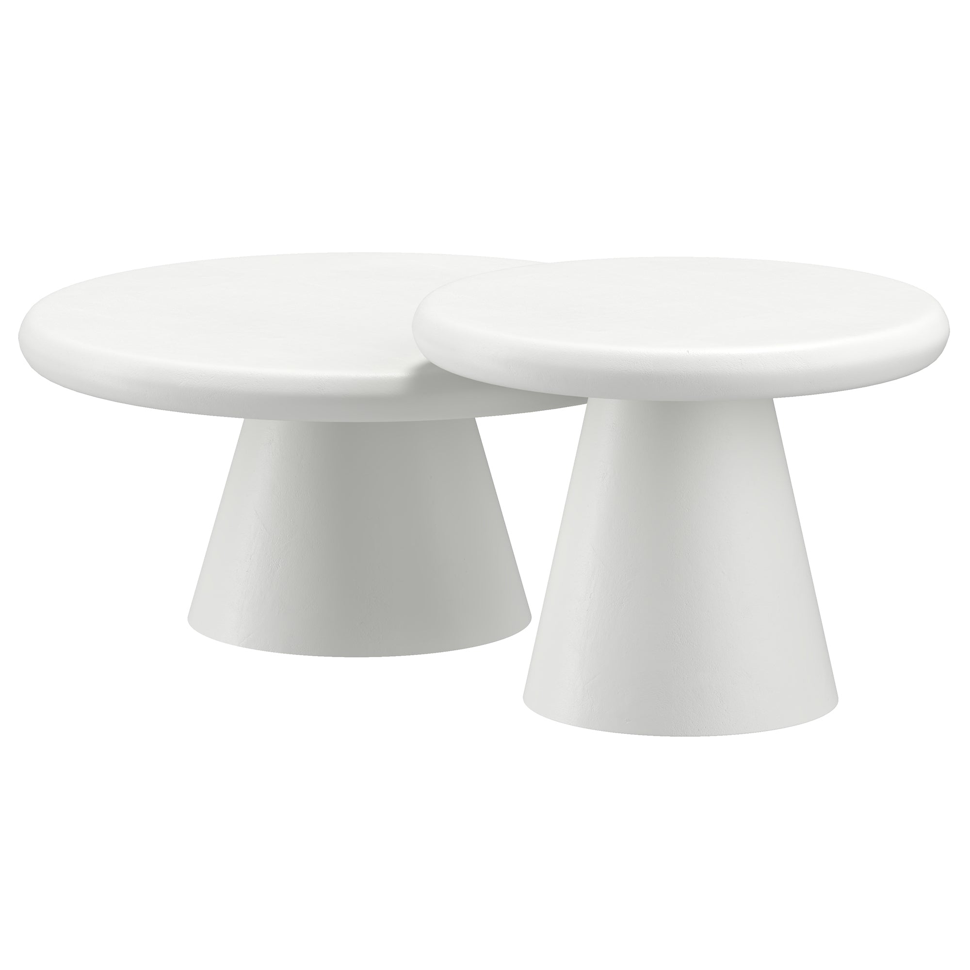 Galio Coffee Table Set White