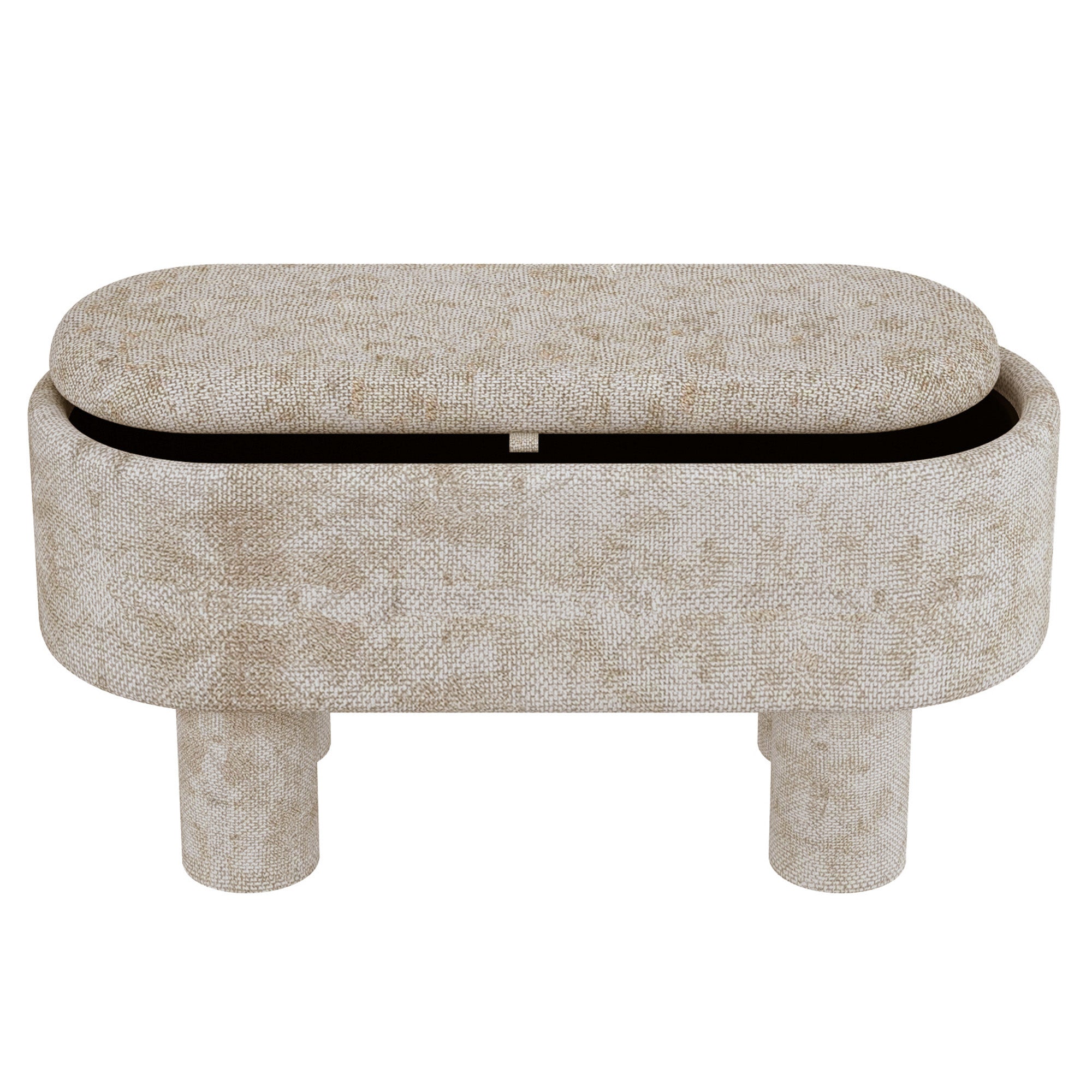 Sezron Storage Bench Beige