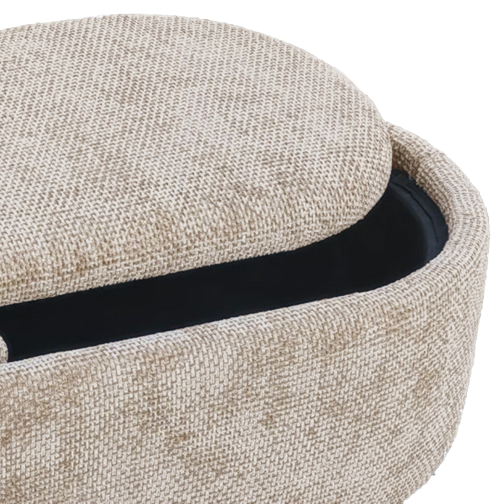 Sezron Storage Bench Beige