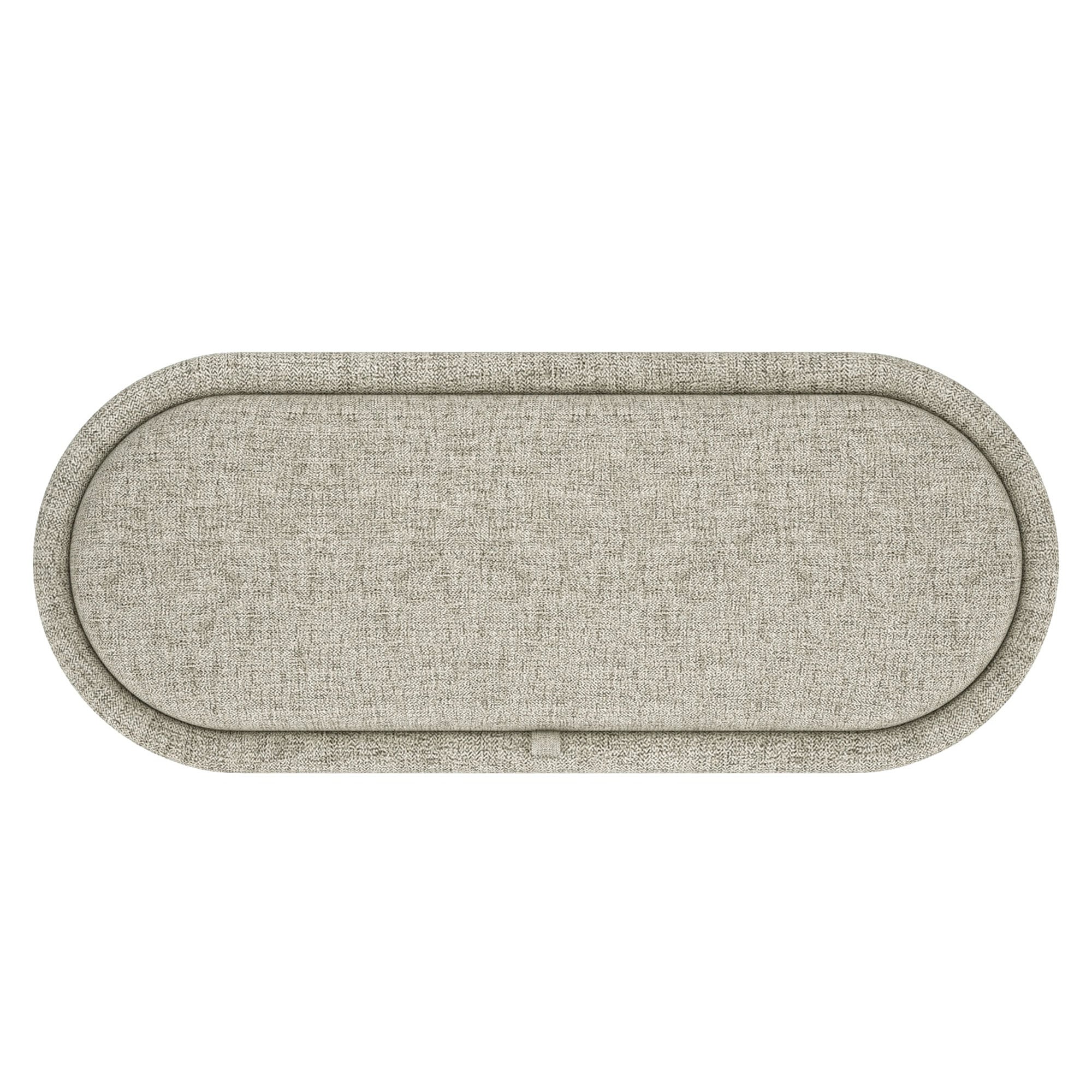 Sezron Storage Bench Warm Grey