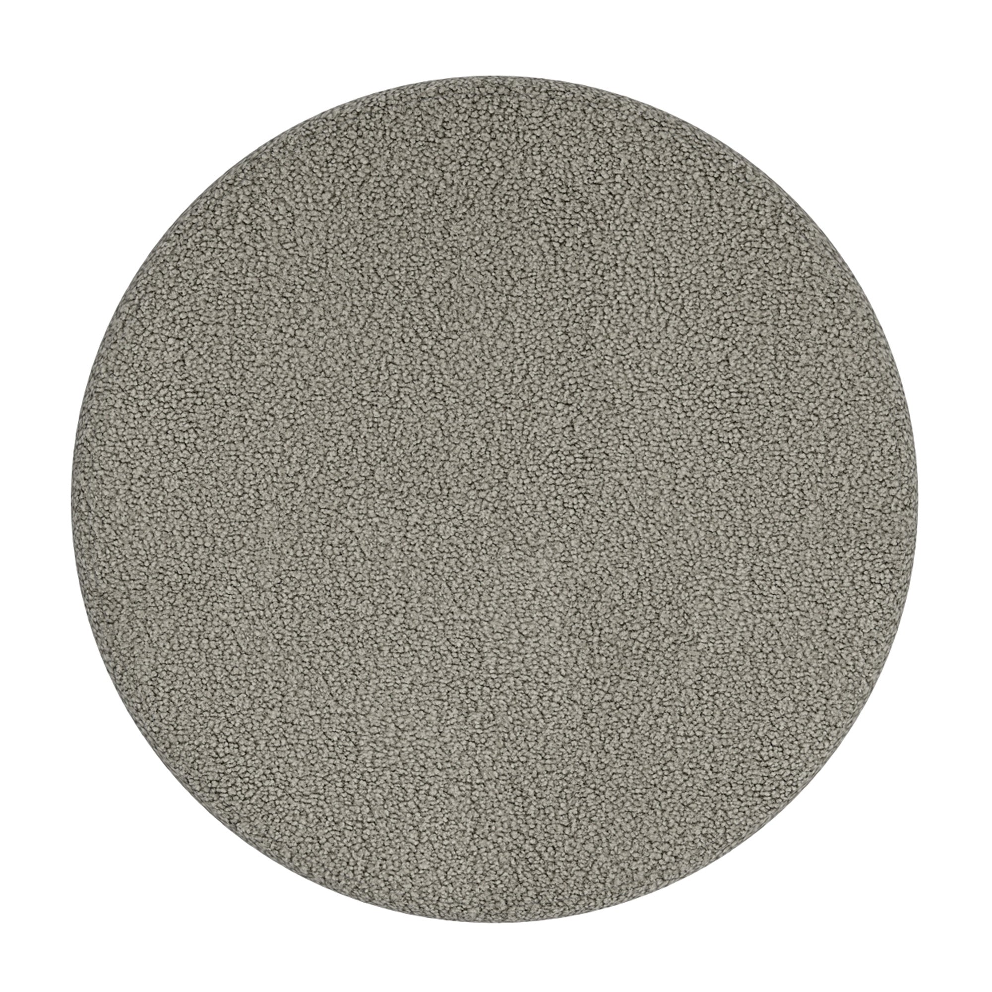 Novar Round Swivel Ottoman Warm Grey