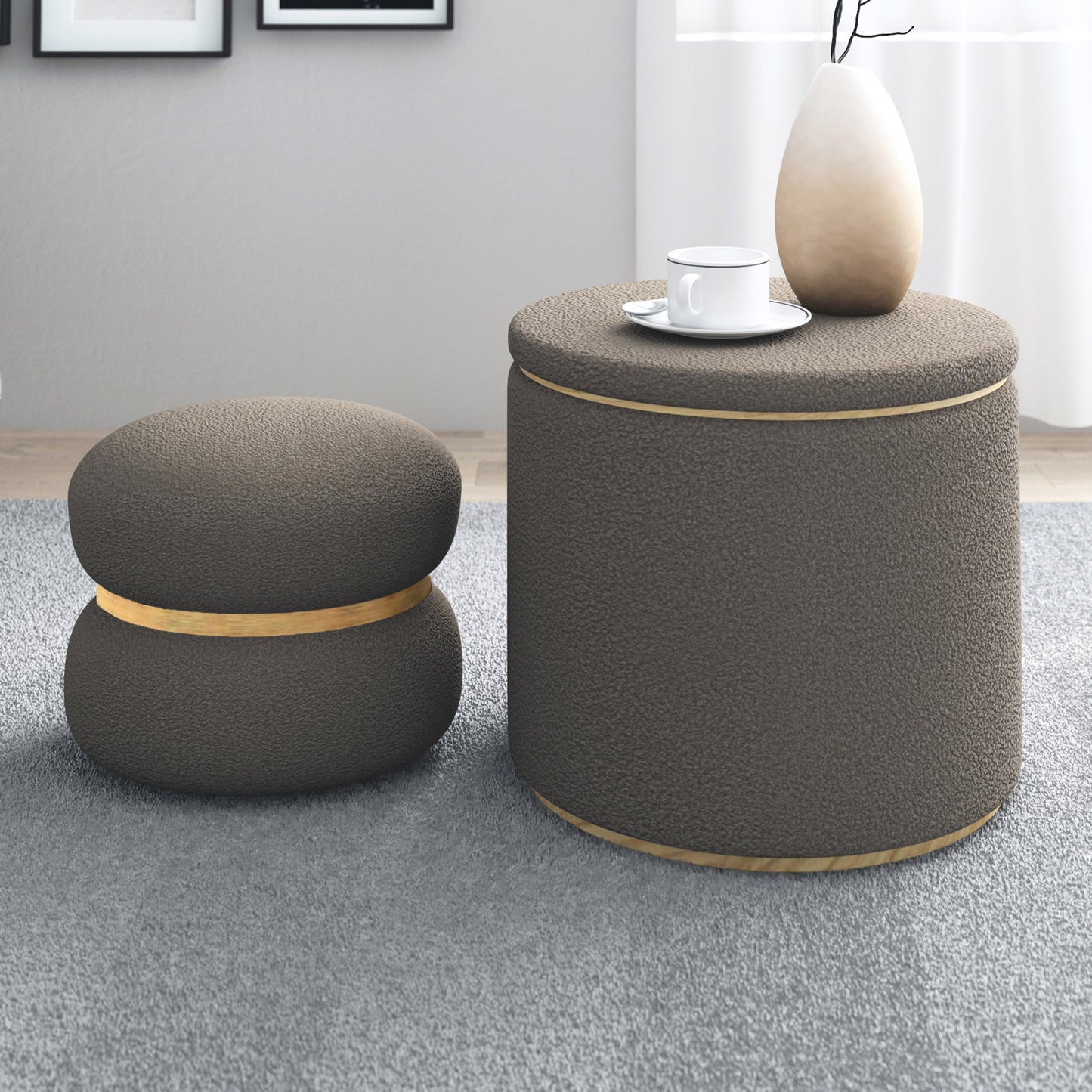 Cecily Ottoman Set