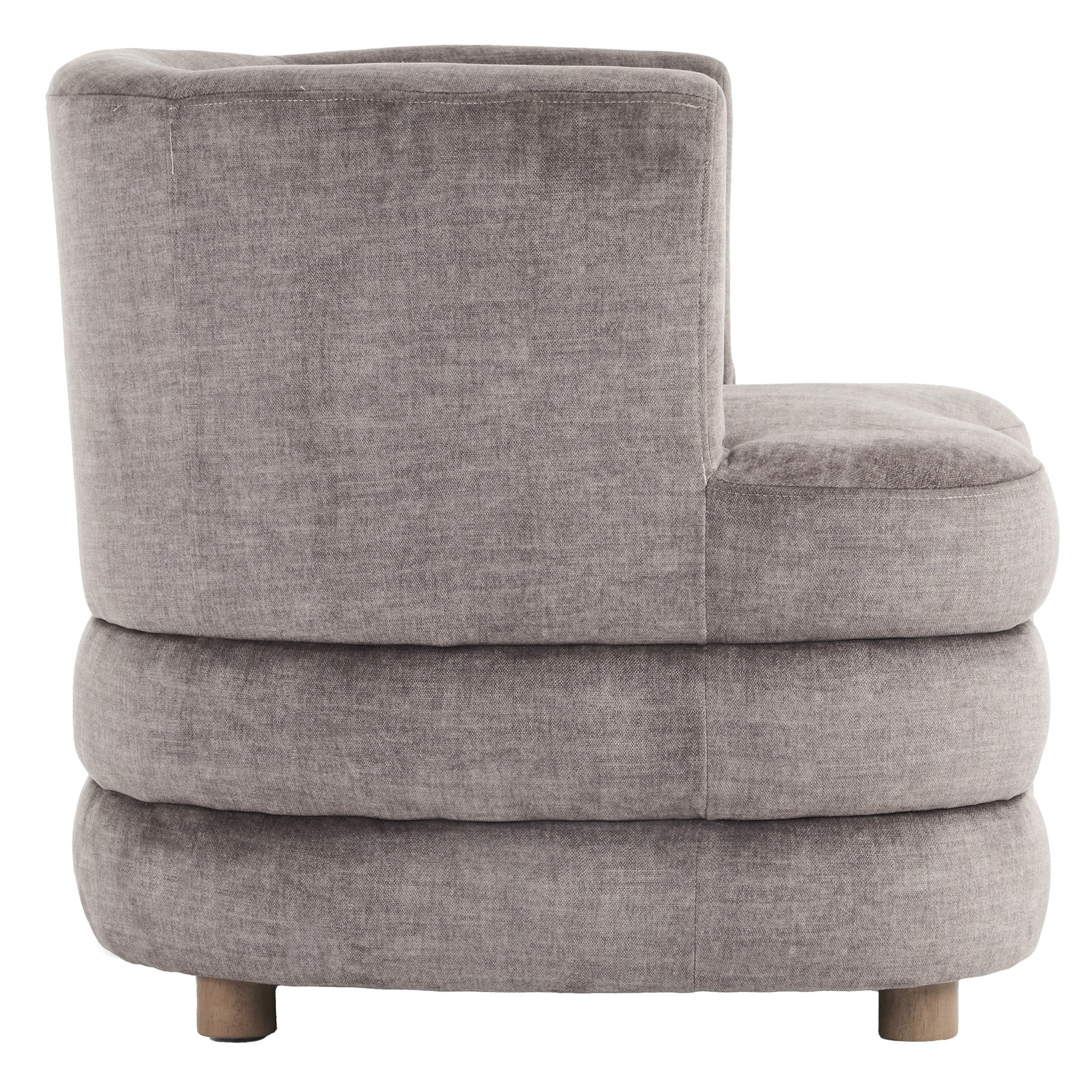 Dorian Accent Chair Dark Taupe