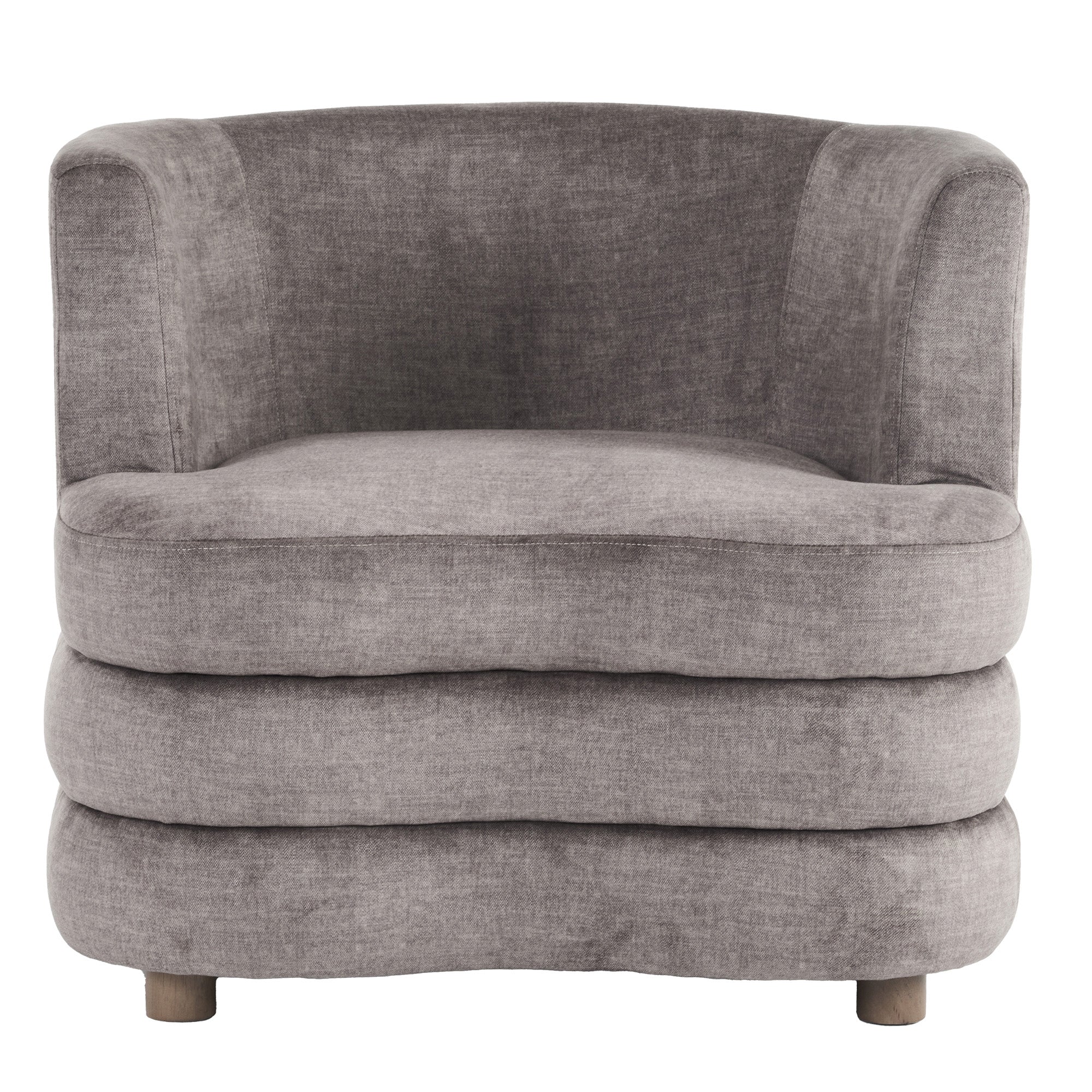 Dorian Accent Chair Dark Taupe