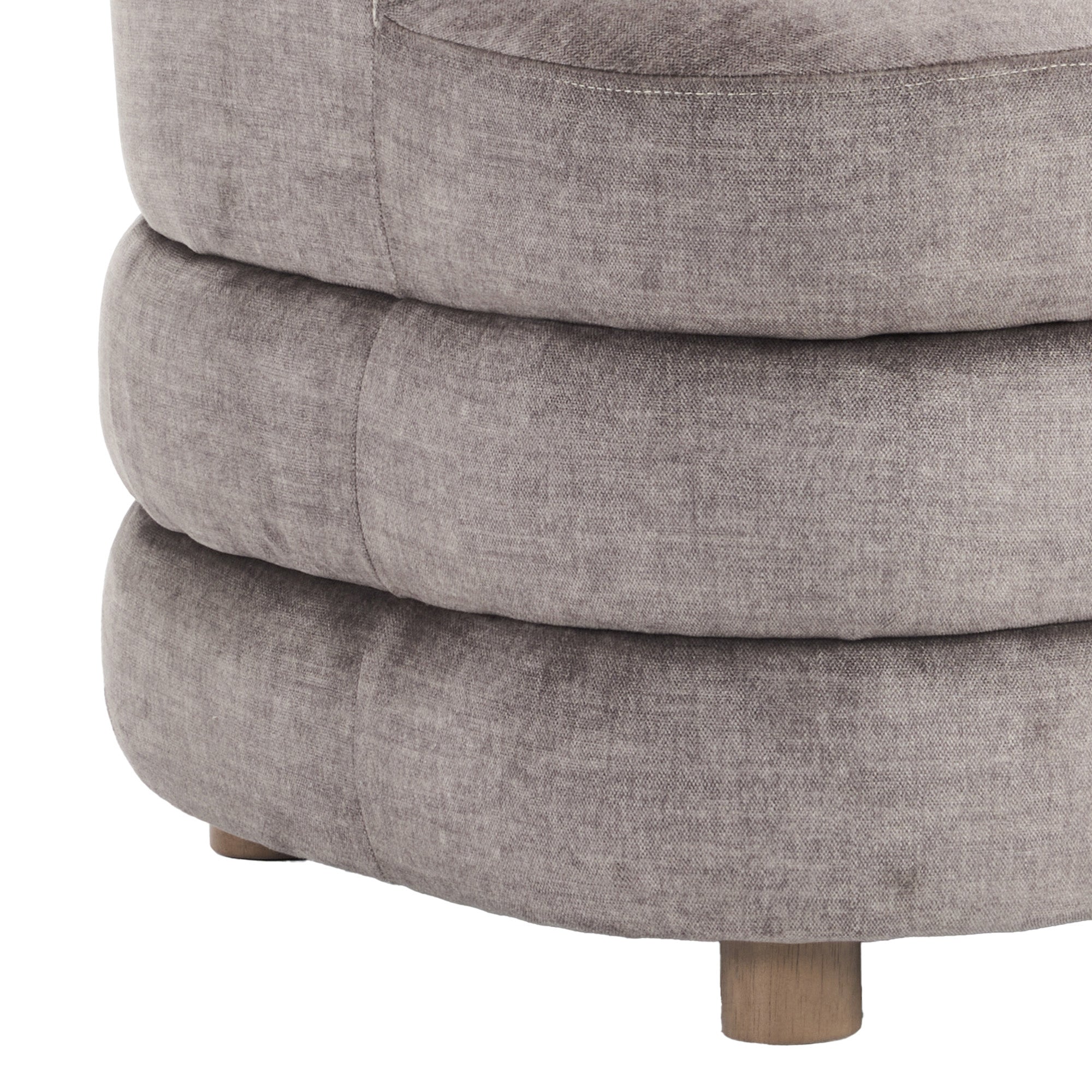 Dorian Accent Chair Dark Taupe