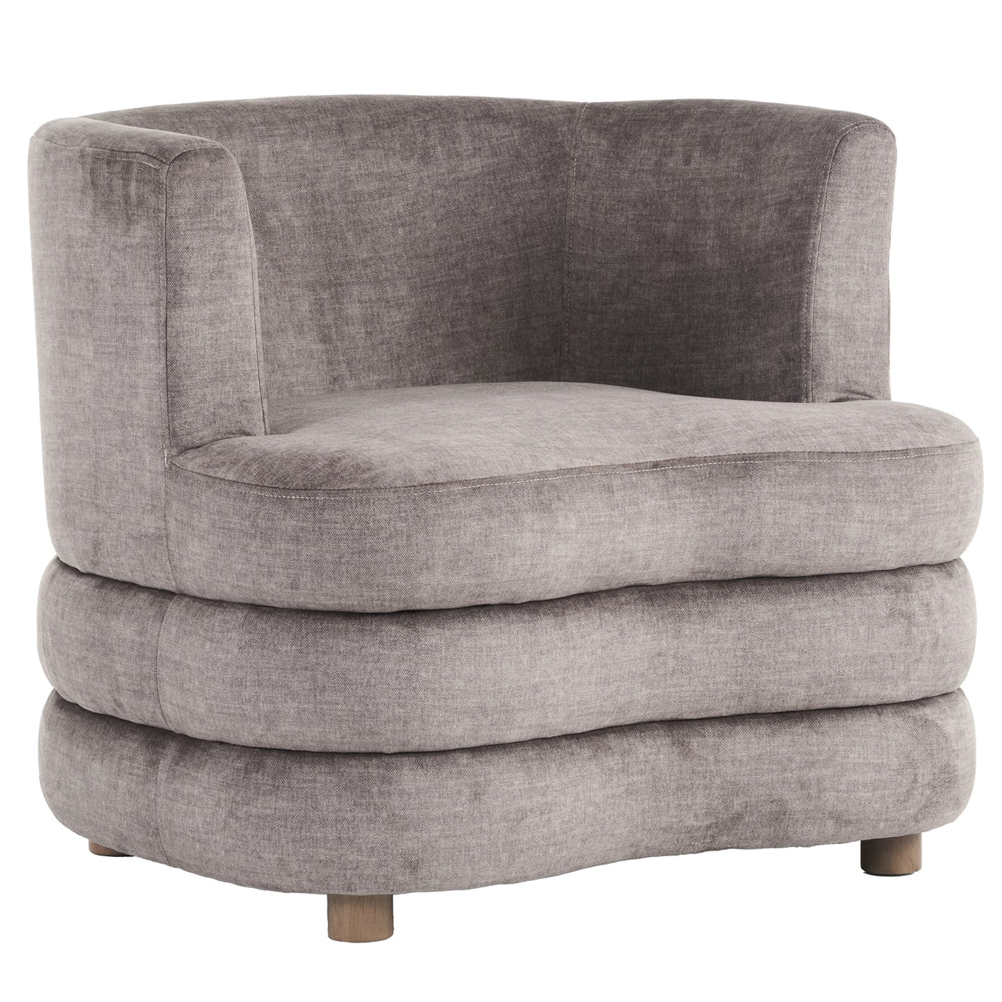 DORIAN-ACCENT CHAIR-DARK TAUPE