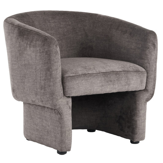 SHERI-ACCENT CHAIR-DARK TAUPE