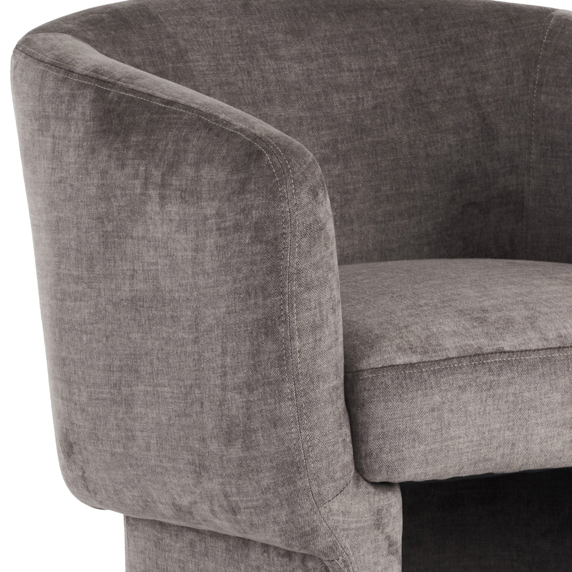 Sheri Accent Chair Dark Taupe