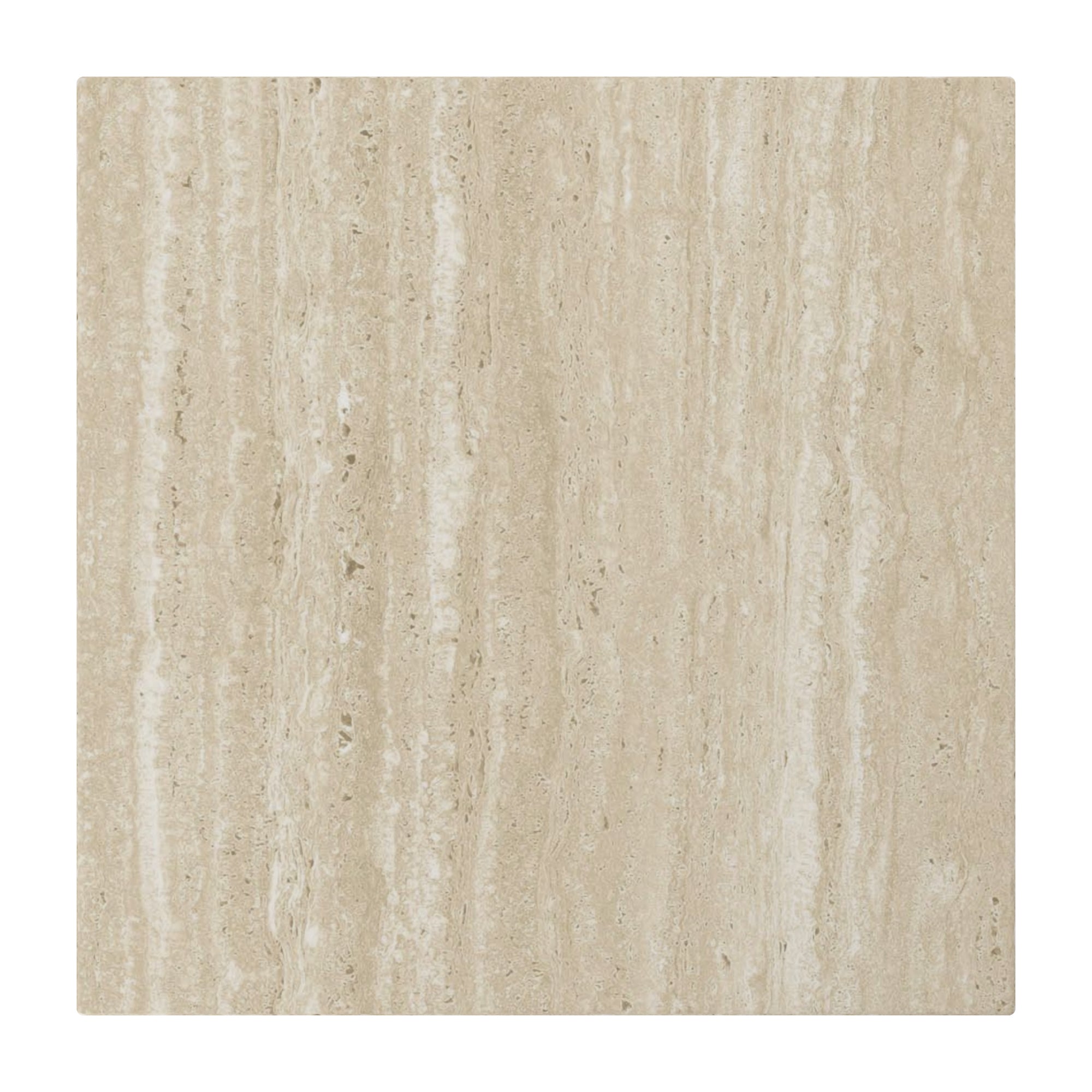 Artemis Square Accent Table Travertine