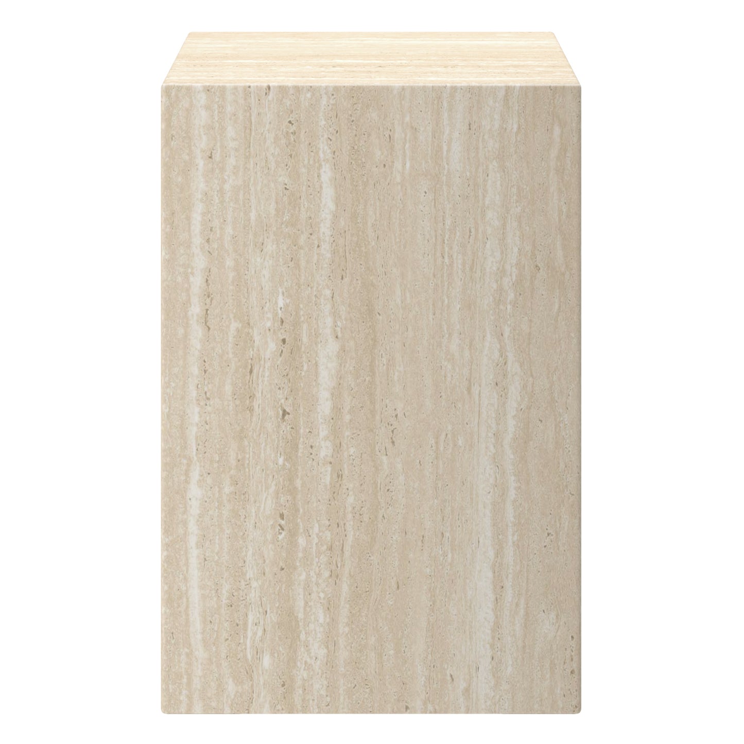 ATTICUS-ACCENT TABLE-TRAVERTINE