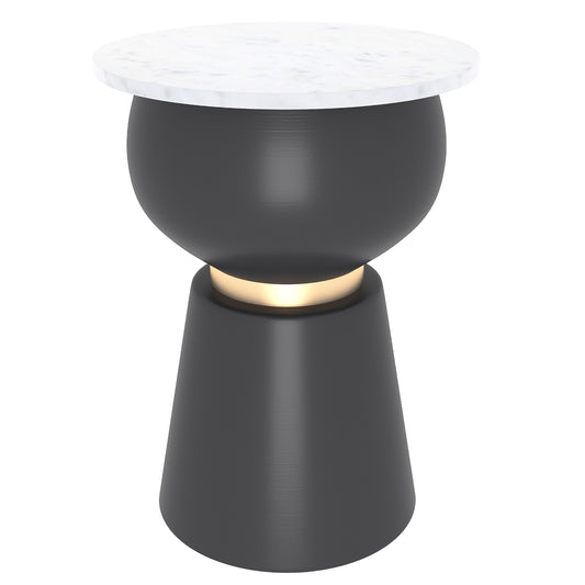 ALORA-ACCENT TABLE-WHITE