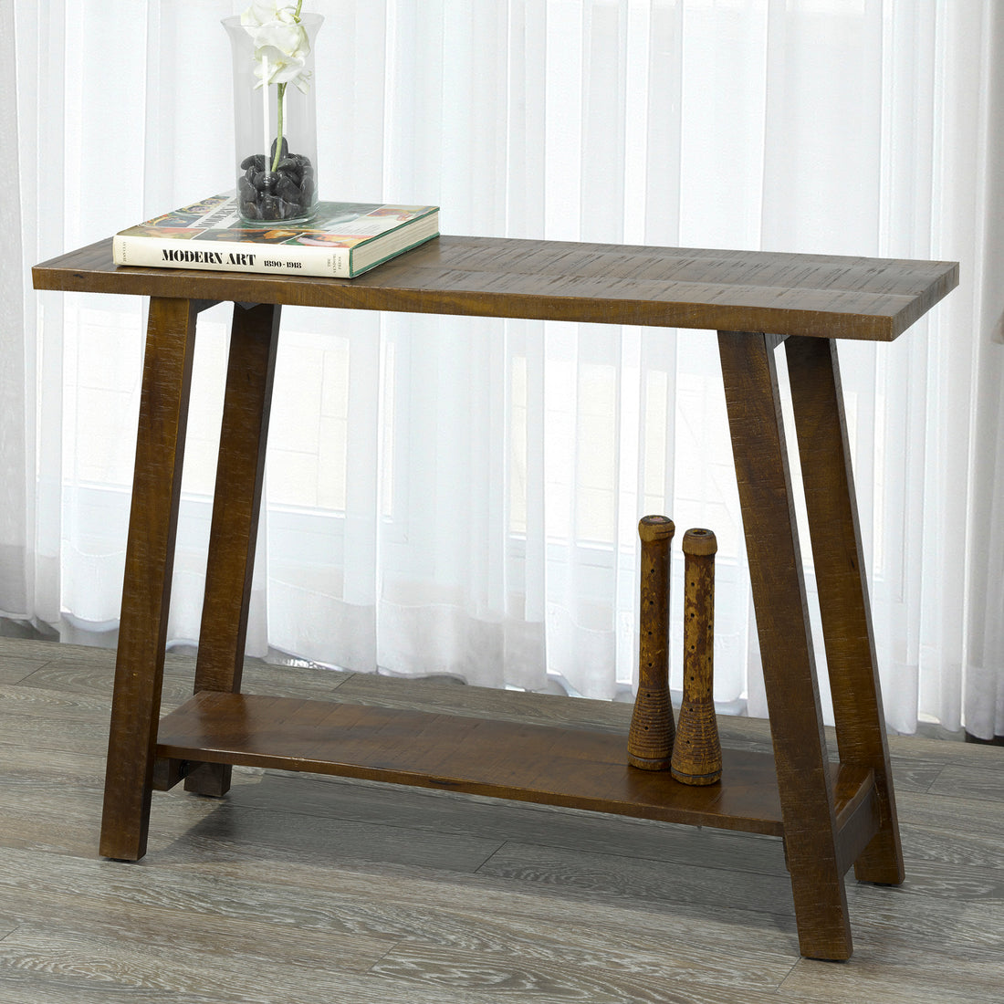 Volsa Console Table Walnut