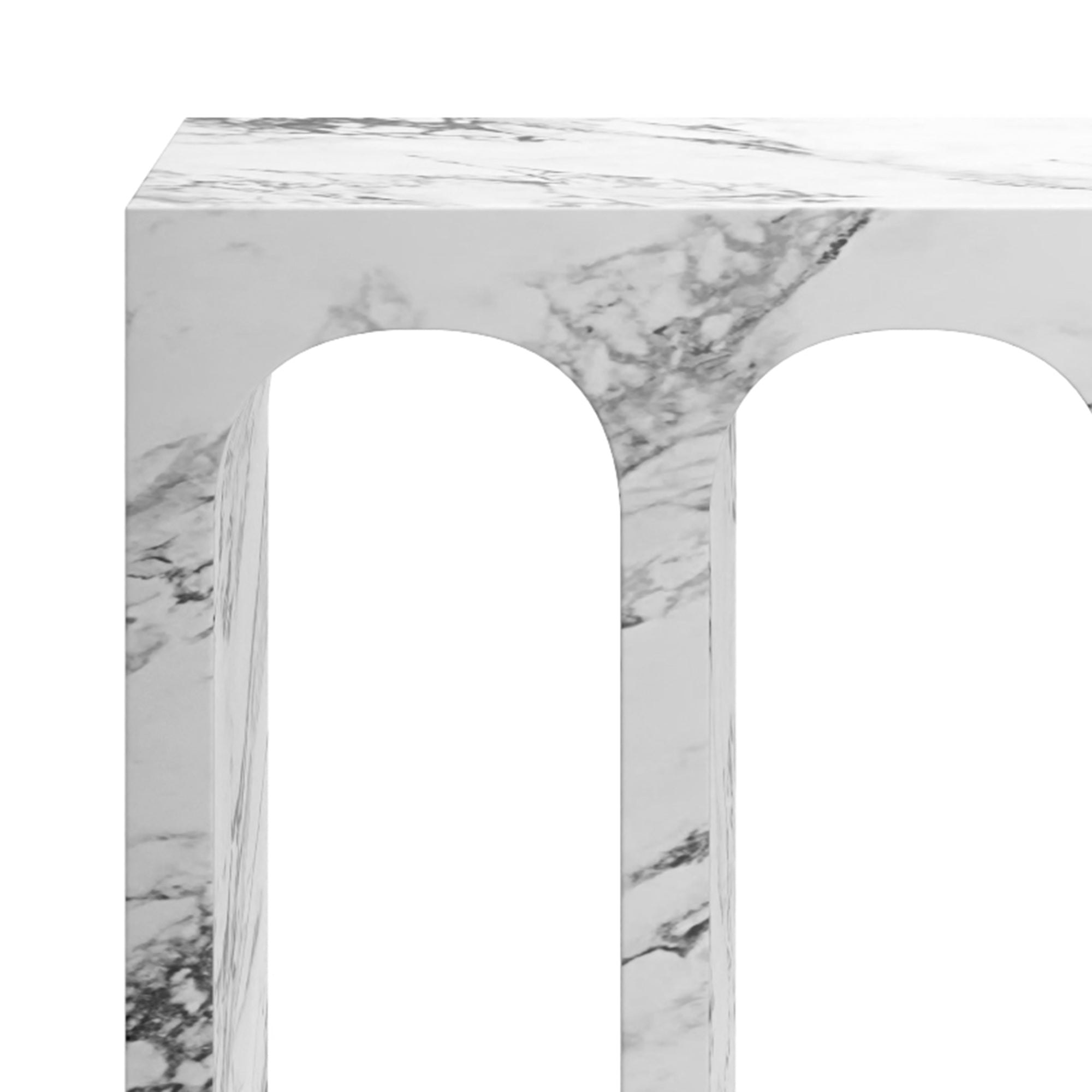 Atticus Grand Console Bulgari White