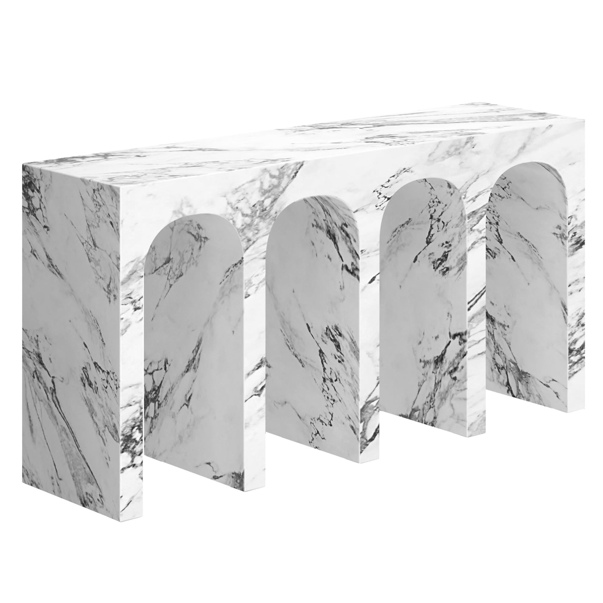 Atticus Grand Console Bulgari White