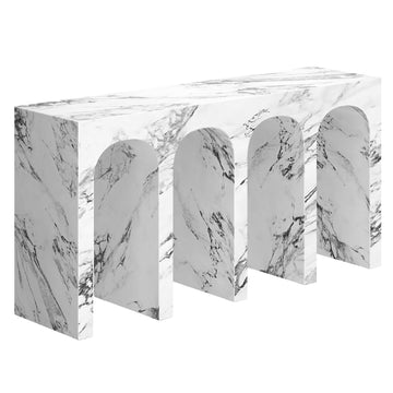 Atticus Grand Console Bulgari White