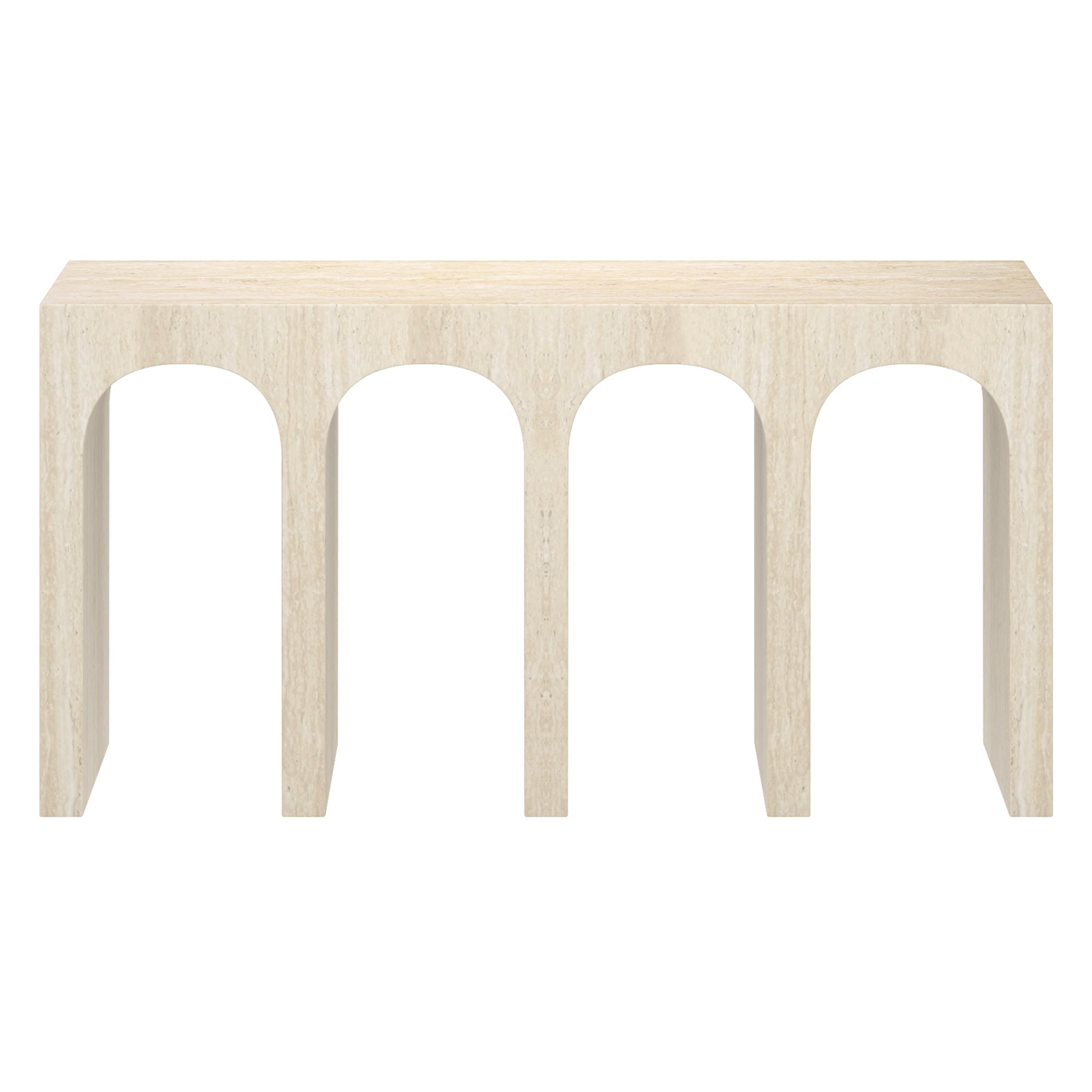 Atticus Grand Console Travertine