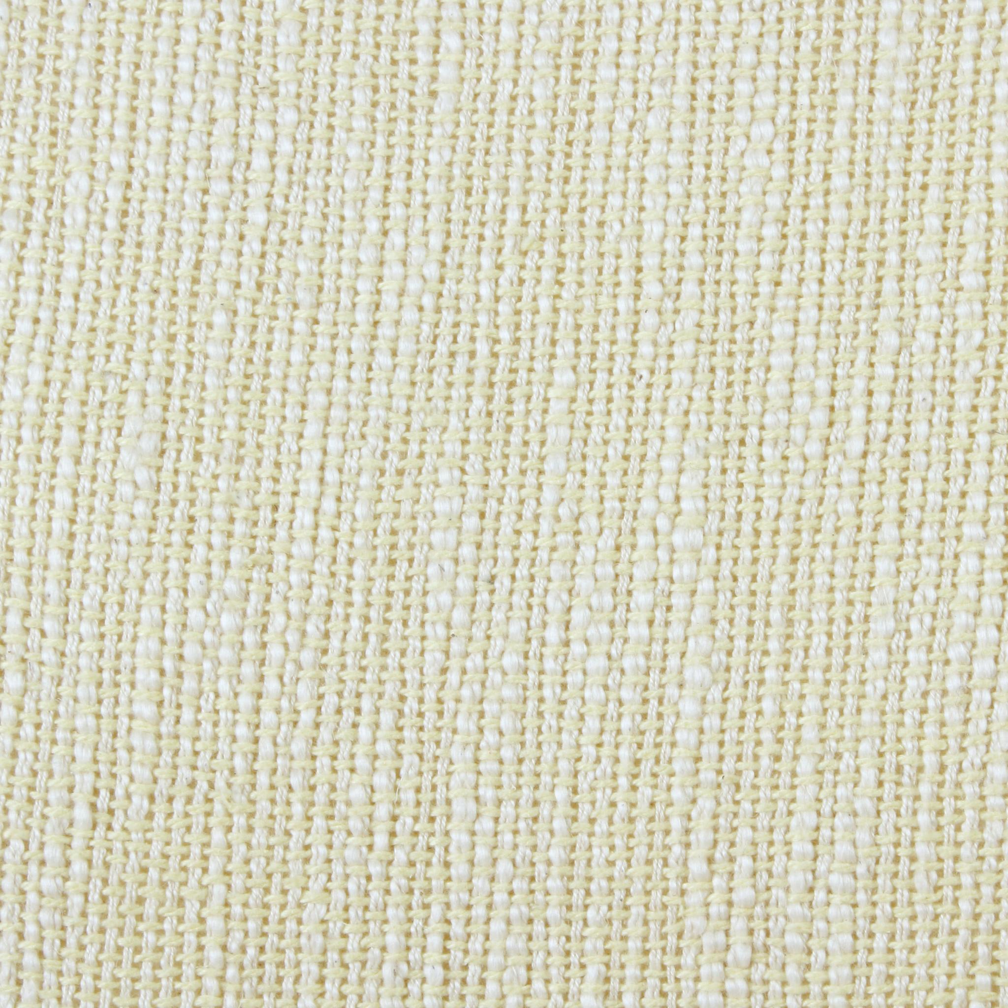 Lemon Cotton Throw Pillows with Fringe