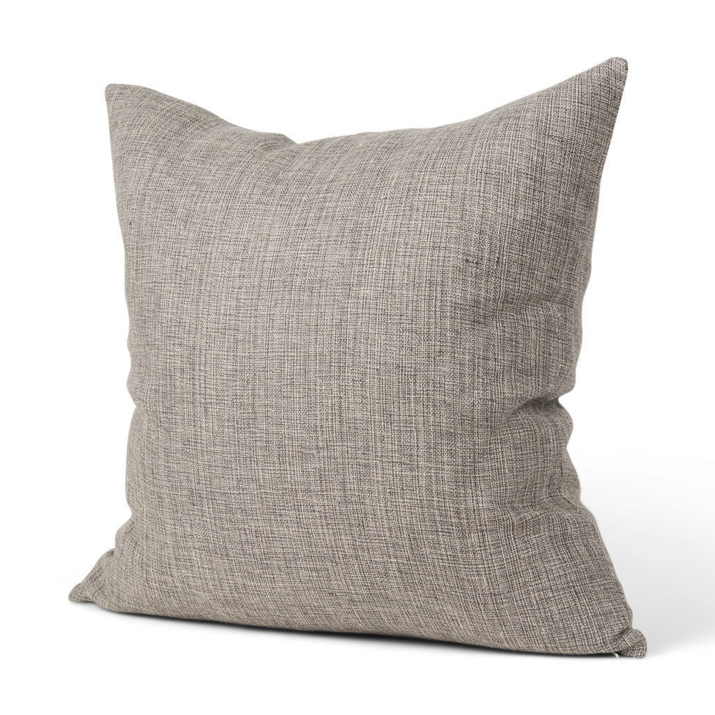 Linen Throw Pillow with Texture