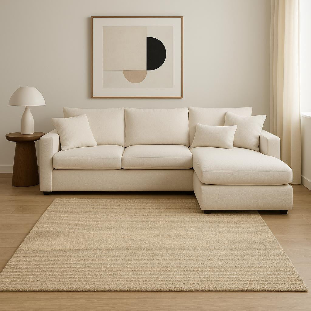 Natural Jute Hand Woven Area Rug