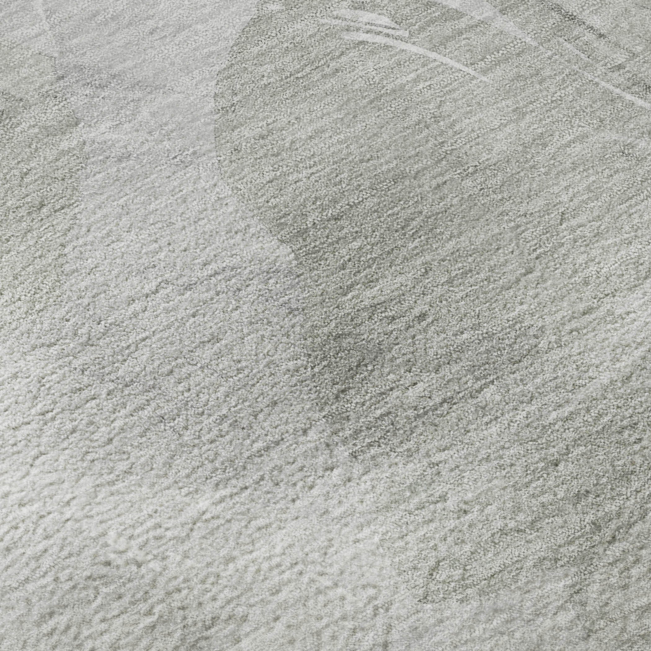 Beige Gray And Ivory Floral Washable Area Rug With UV Protection