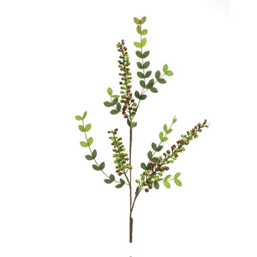 Variegated Red Berry Foliage Spray Set