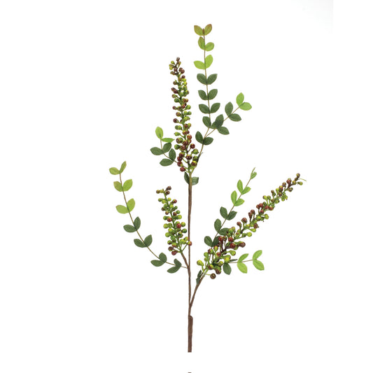 Variegated Red Berry Foliage Spray Set