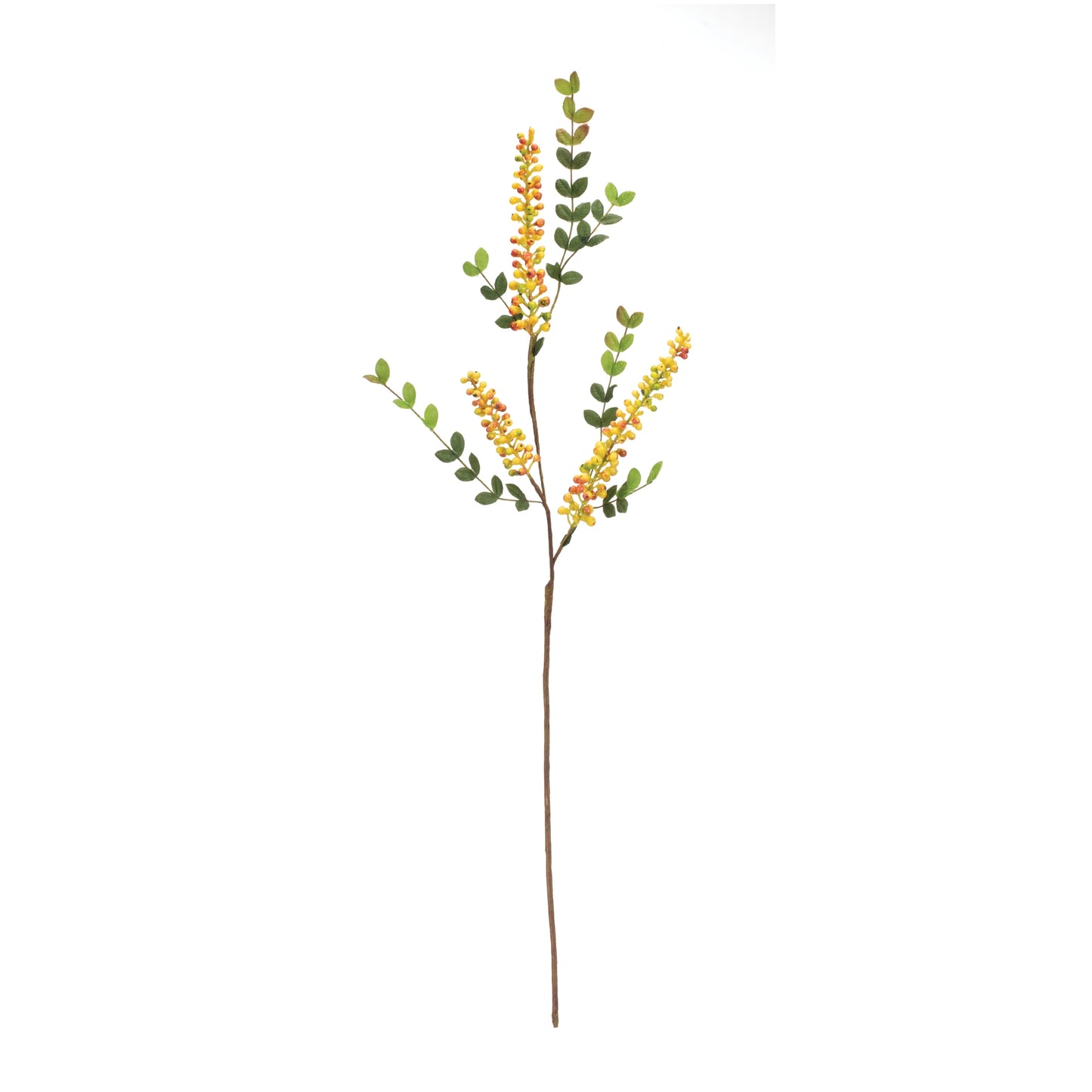 Yellow Berry Foliage Spray Set