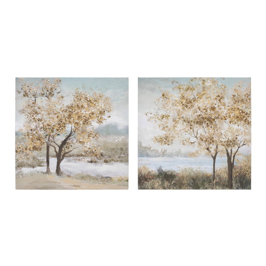 Framed Tree Canvas Art Set