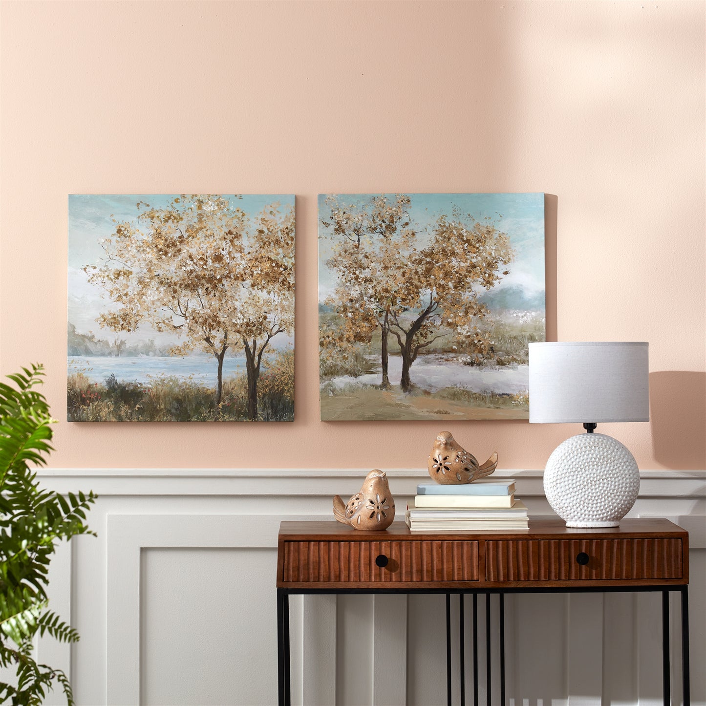 Framed Tree Canvas Art Set