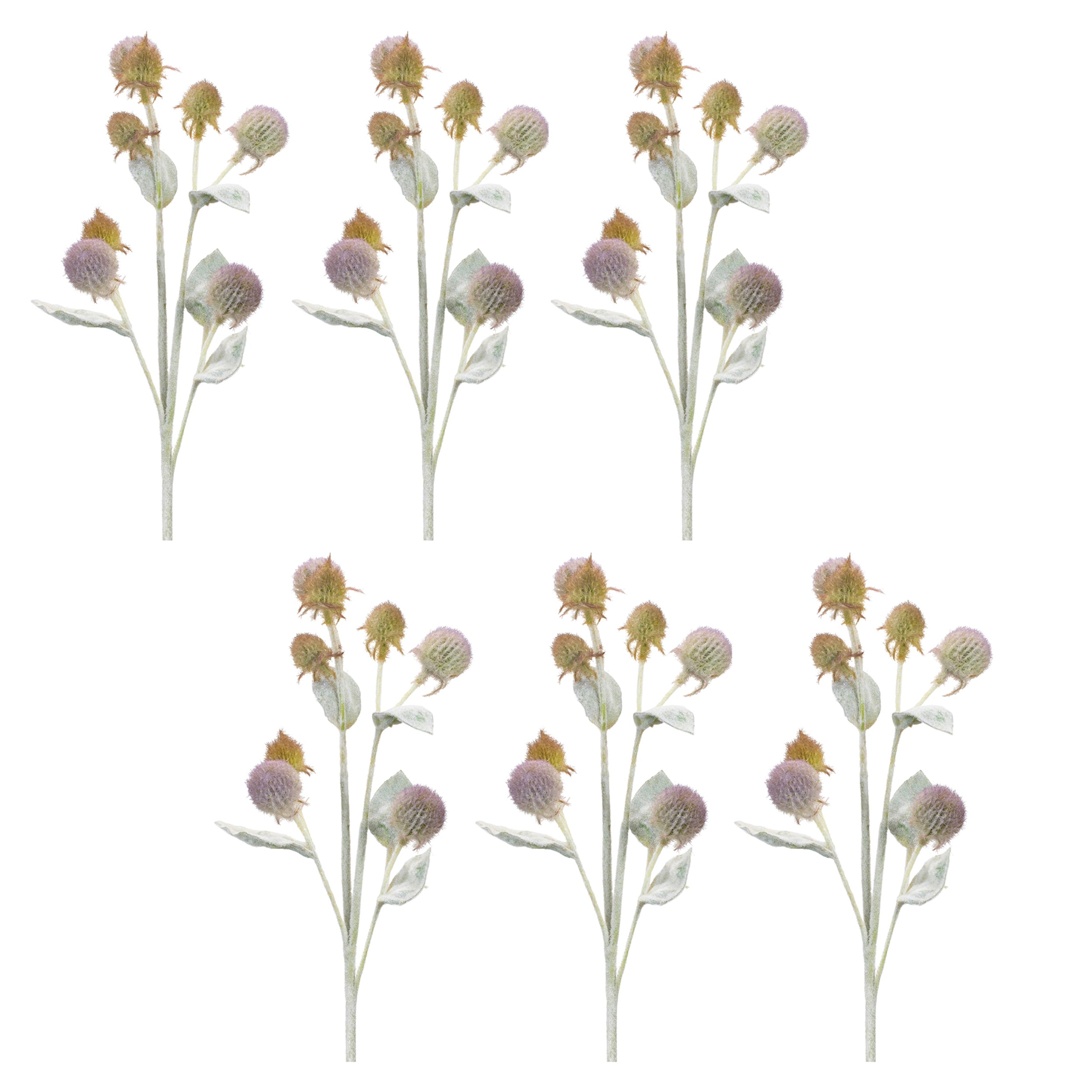 Thistle Foliage Spray Set