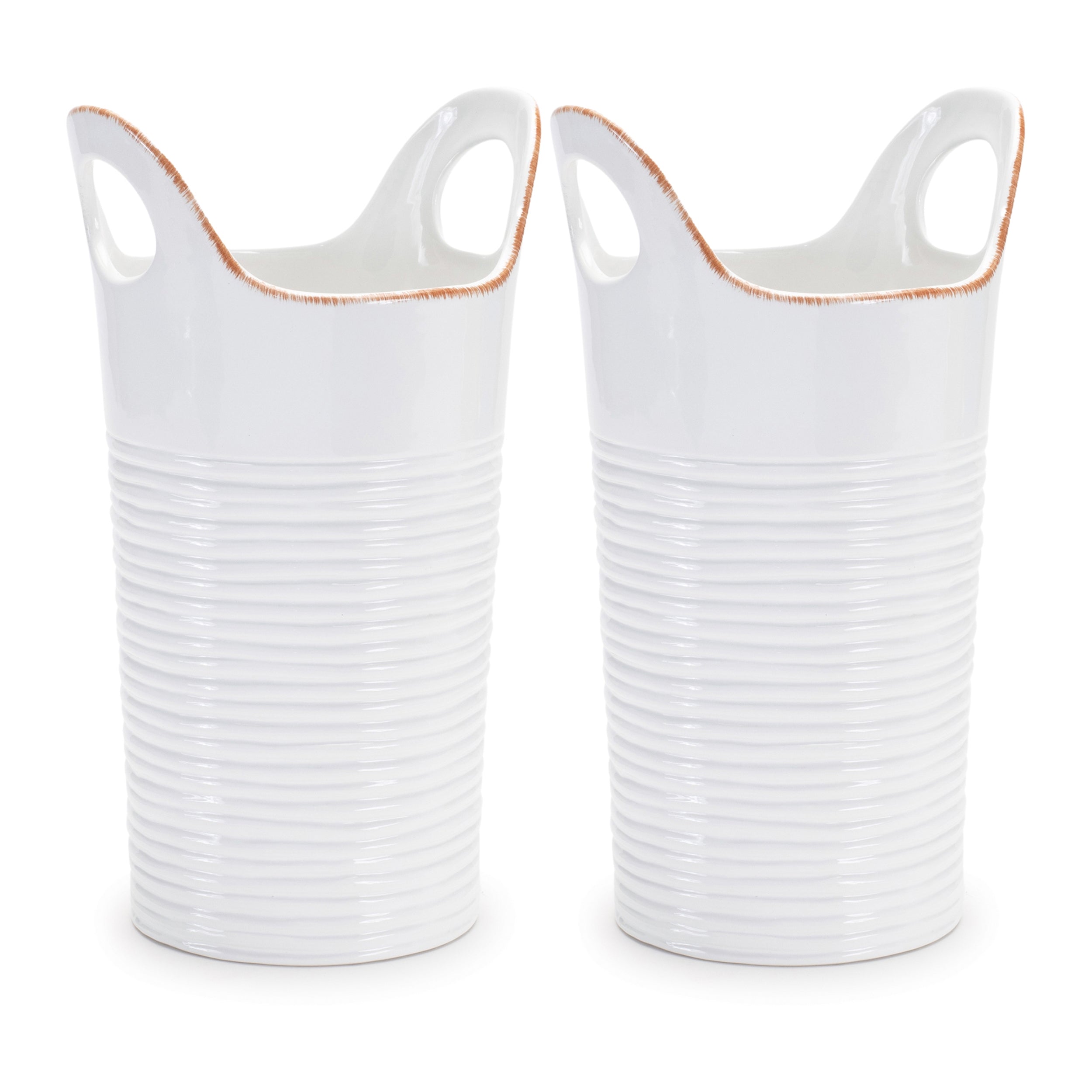 Ceramic Bucket Vase