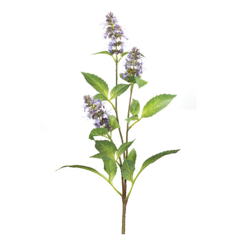 Purple Buddleia Floral Stem Set