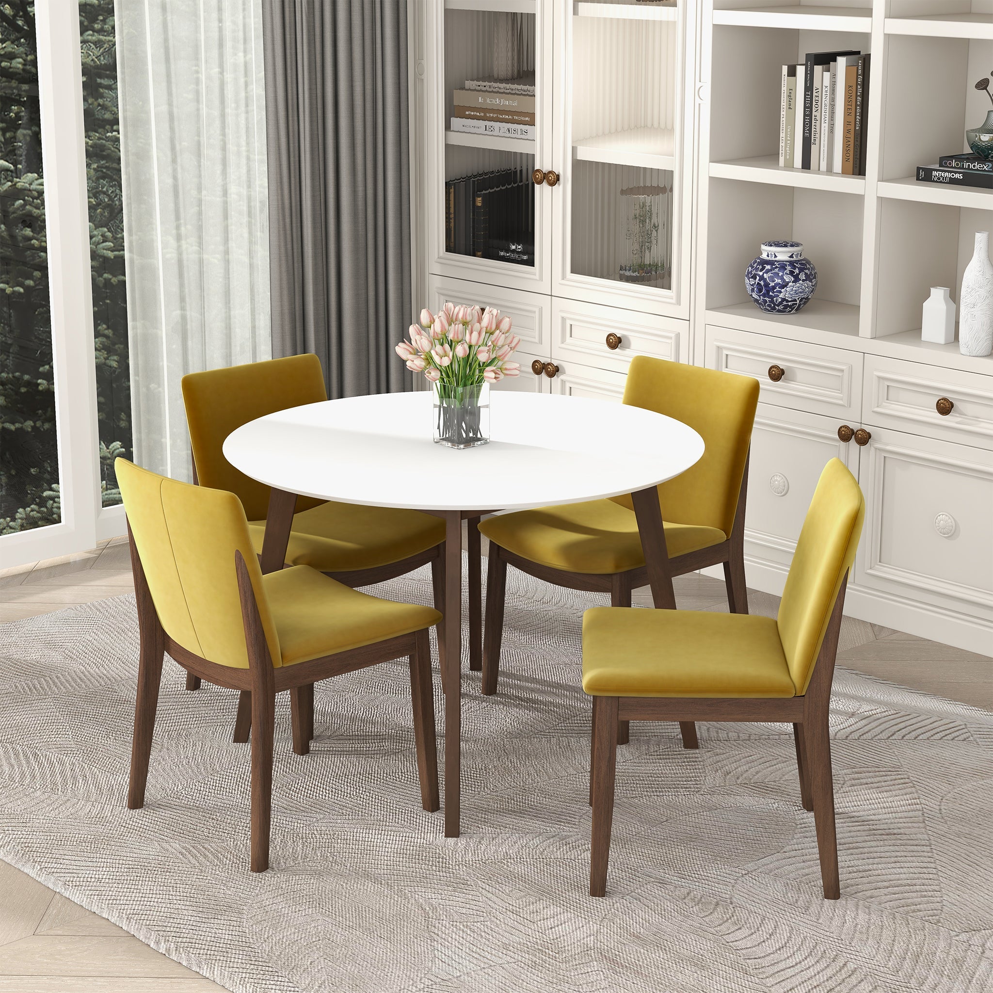 Alina Dining Table White