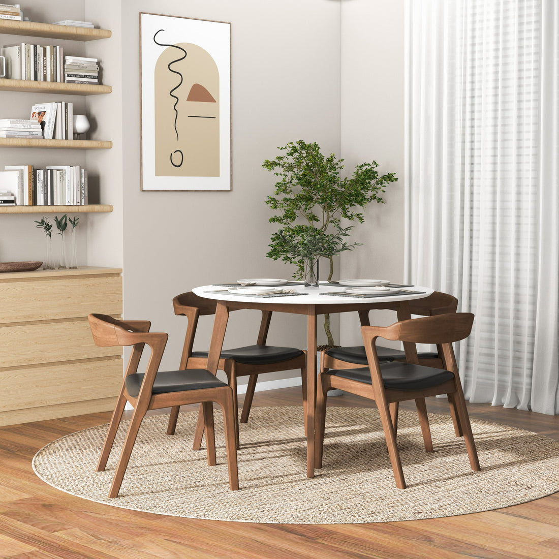 Alina Dining Table White