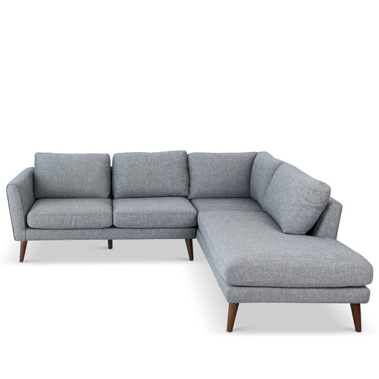 Benson Grey Sectional Sofa
