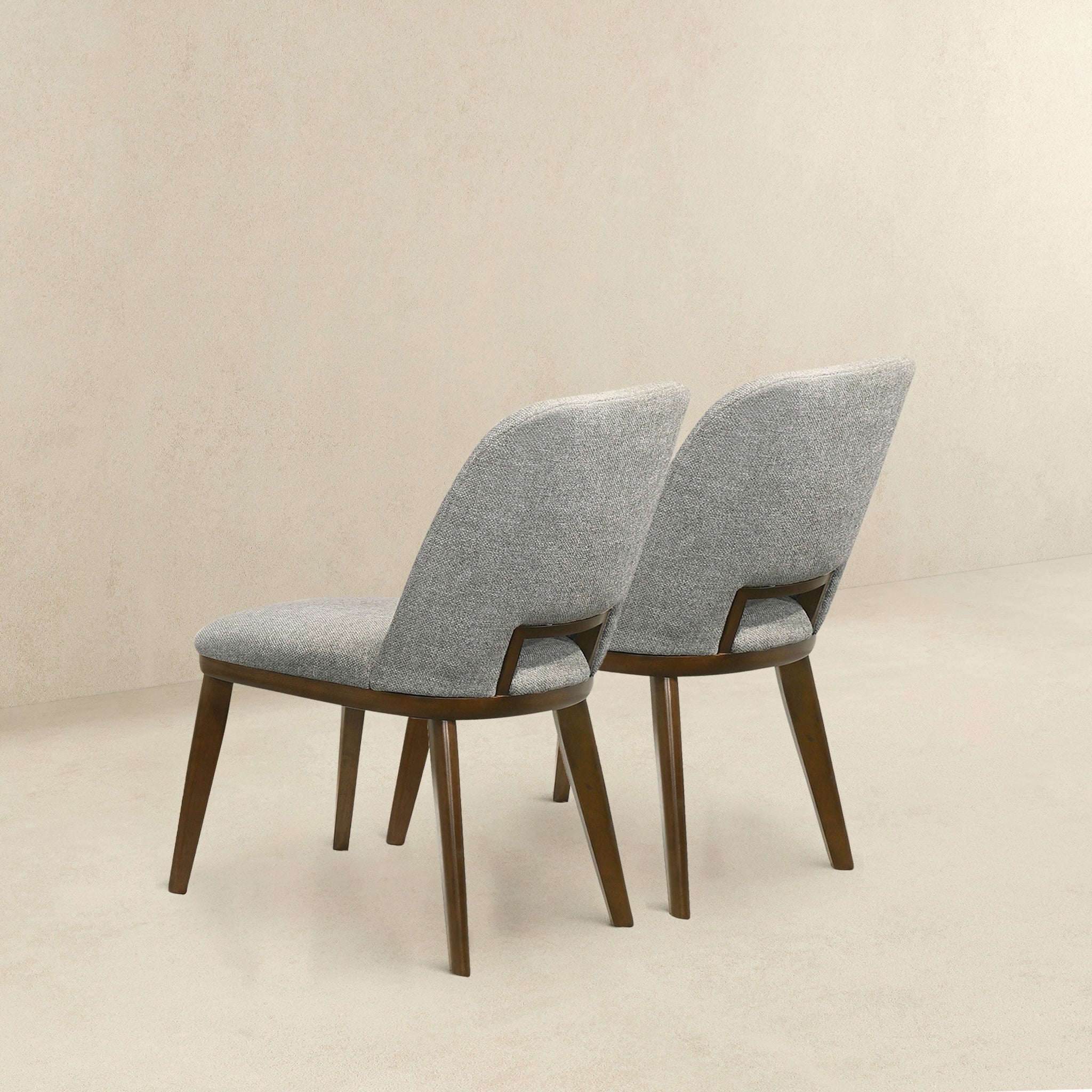 Blake Light Grey Fabric Dining Chairs