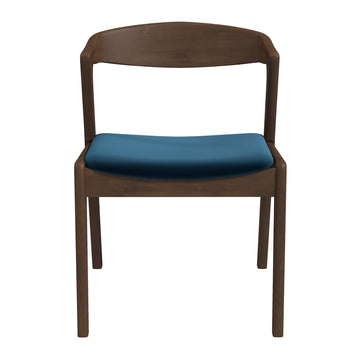 Dakota Blue Velvet Dining Chairs