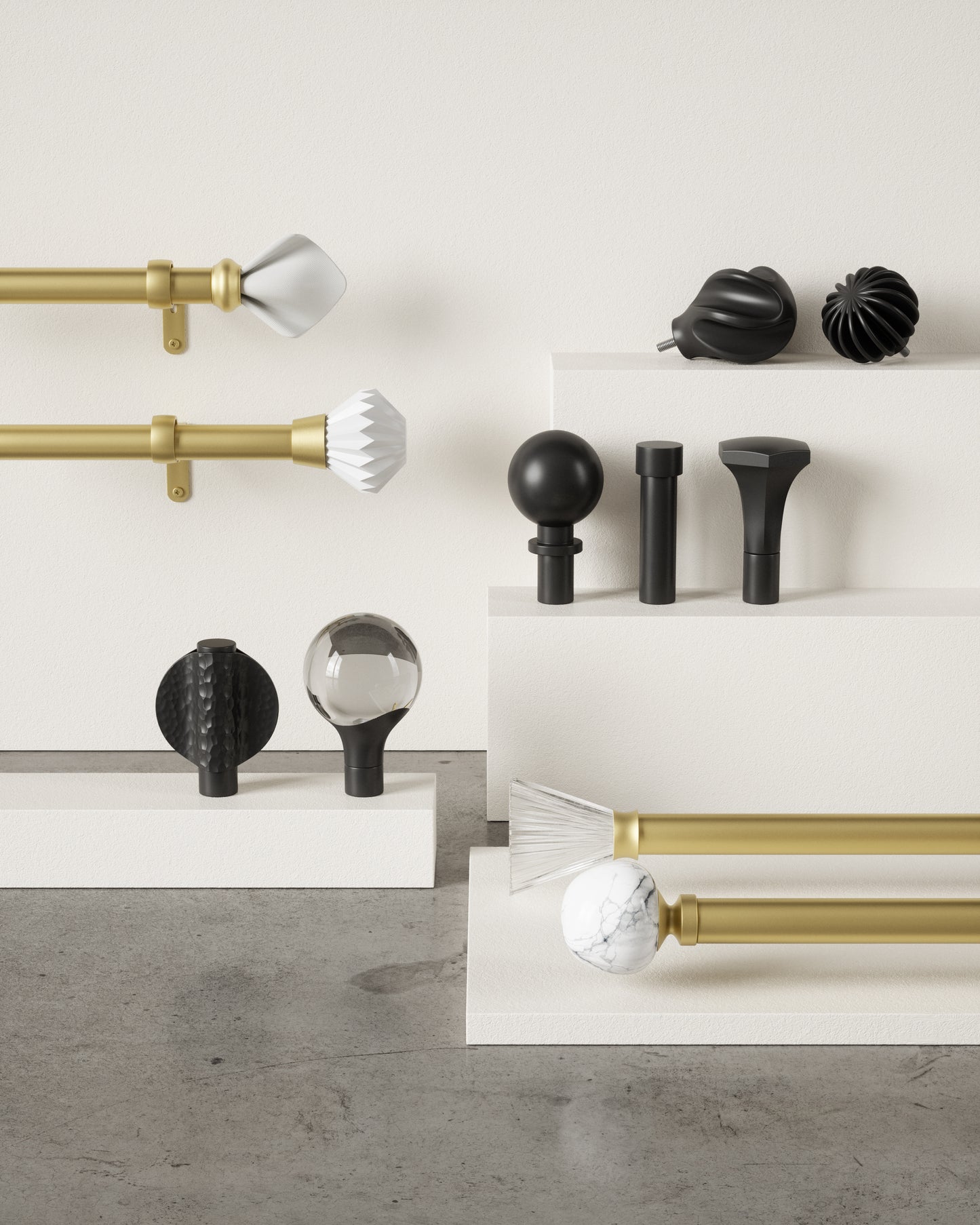 Helix Expandable Curtain Rod