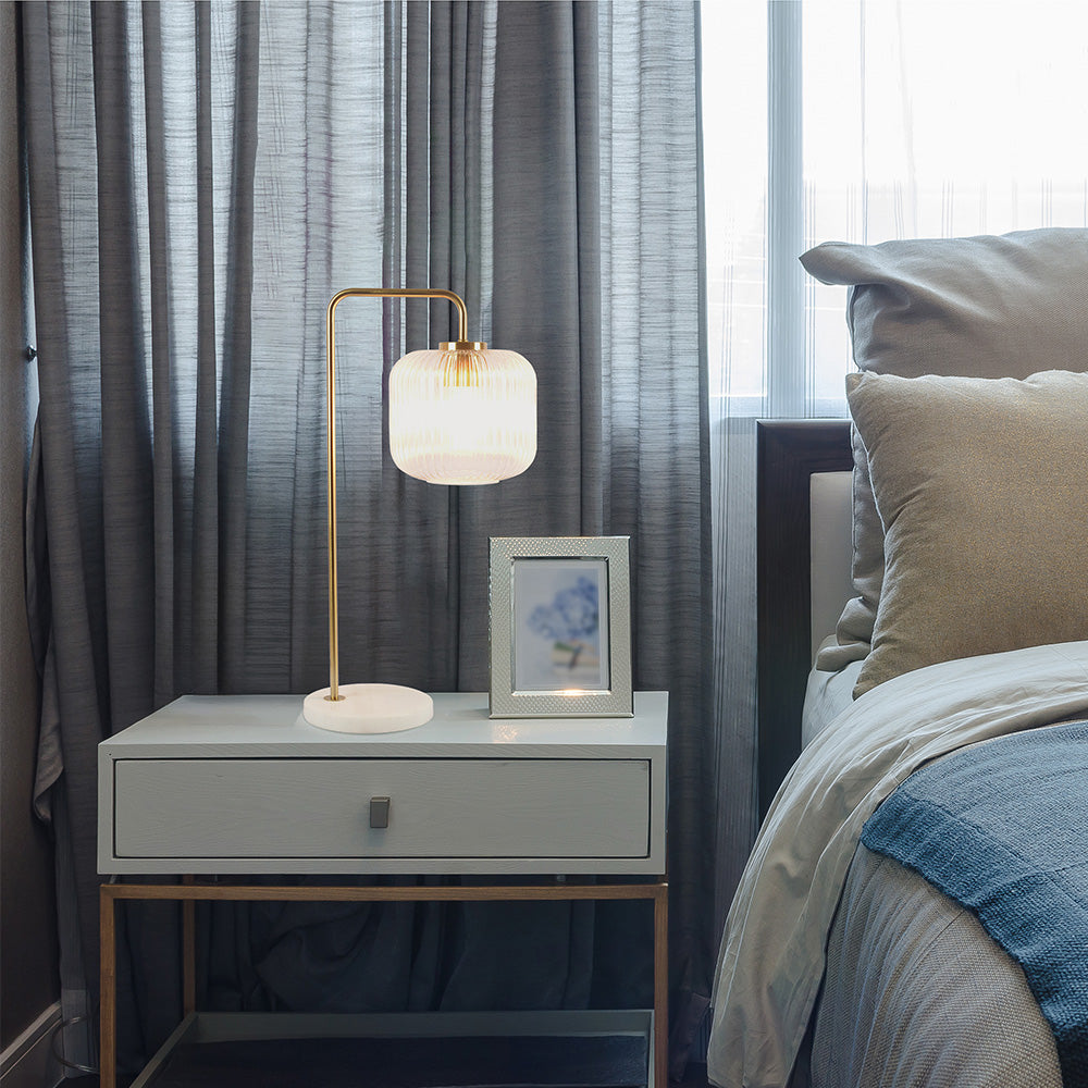 Haven Clear Glass Table Lamp
