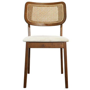Kaden Cream Velvet Dining Chairs