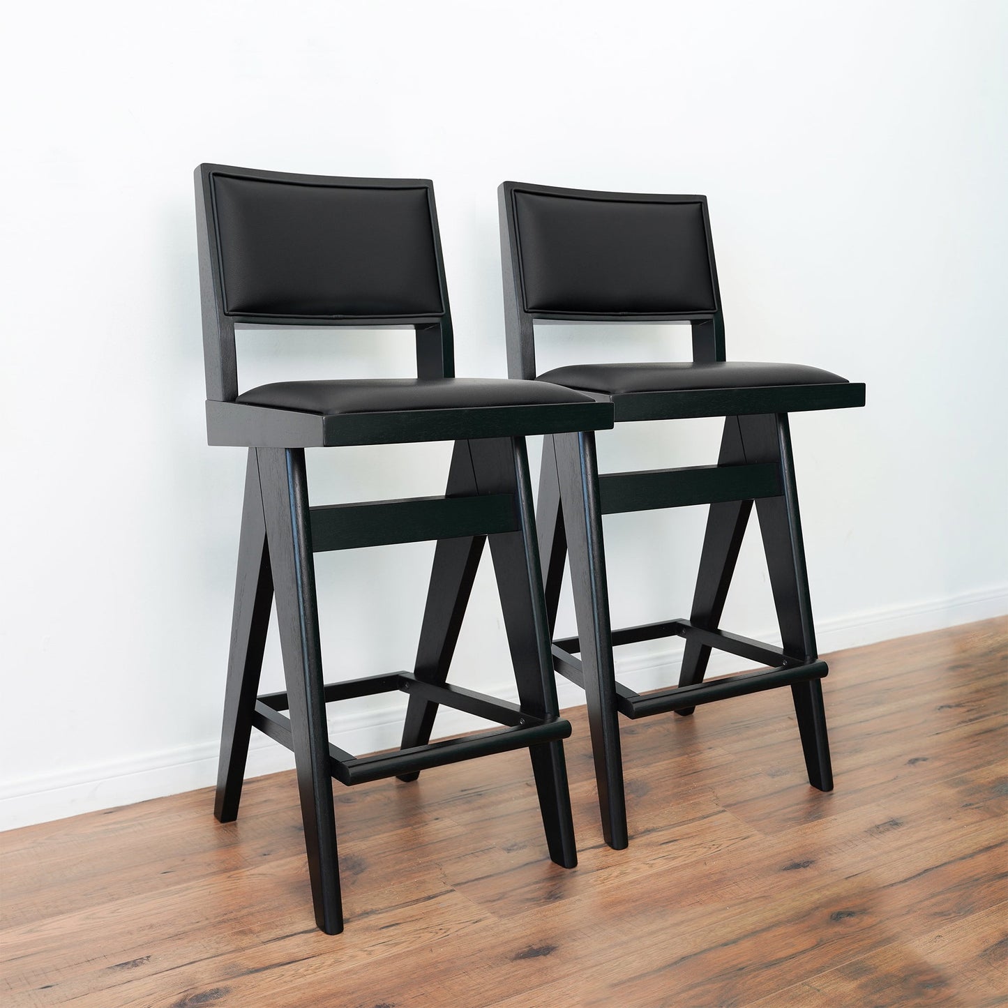 Keira Black Bar Stools