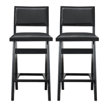 Keira Black Bar Stools
