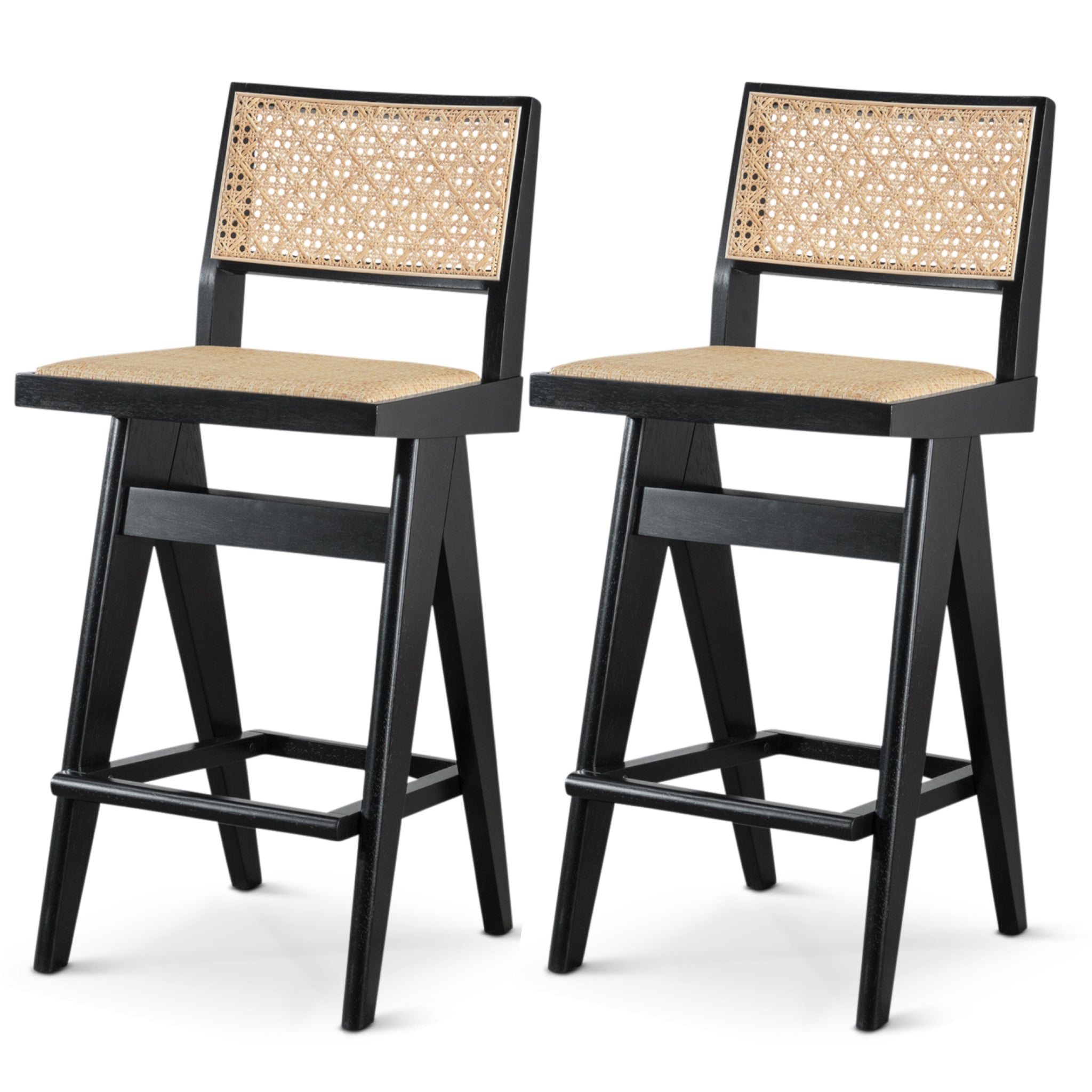 Keira Rattan Bar Stools